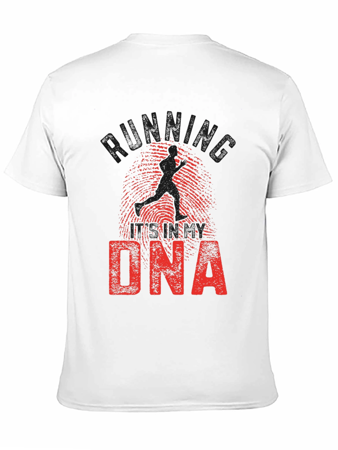 Running DNA Graphic Print T-Shirt