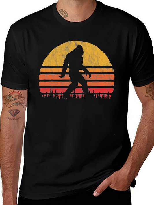 Retro Bigfoot Sunset T-Shirt