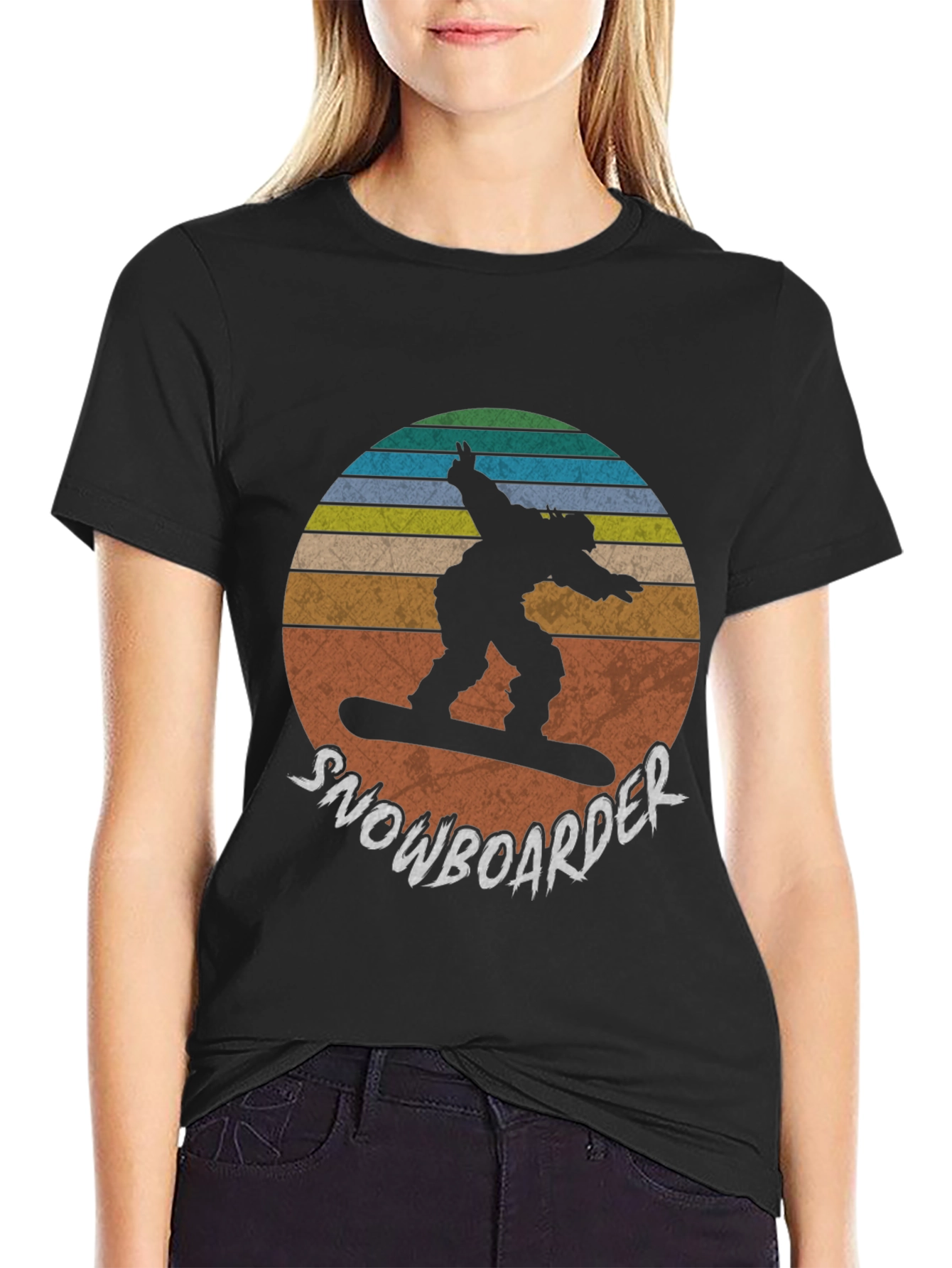 Vintage Snowboarder T-Shirt