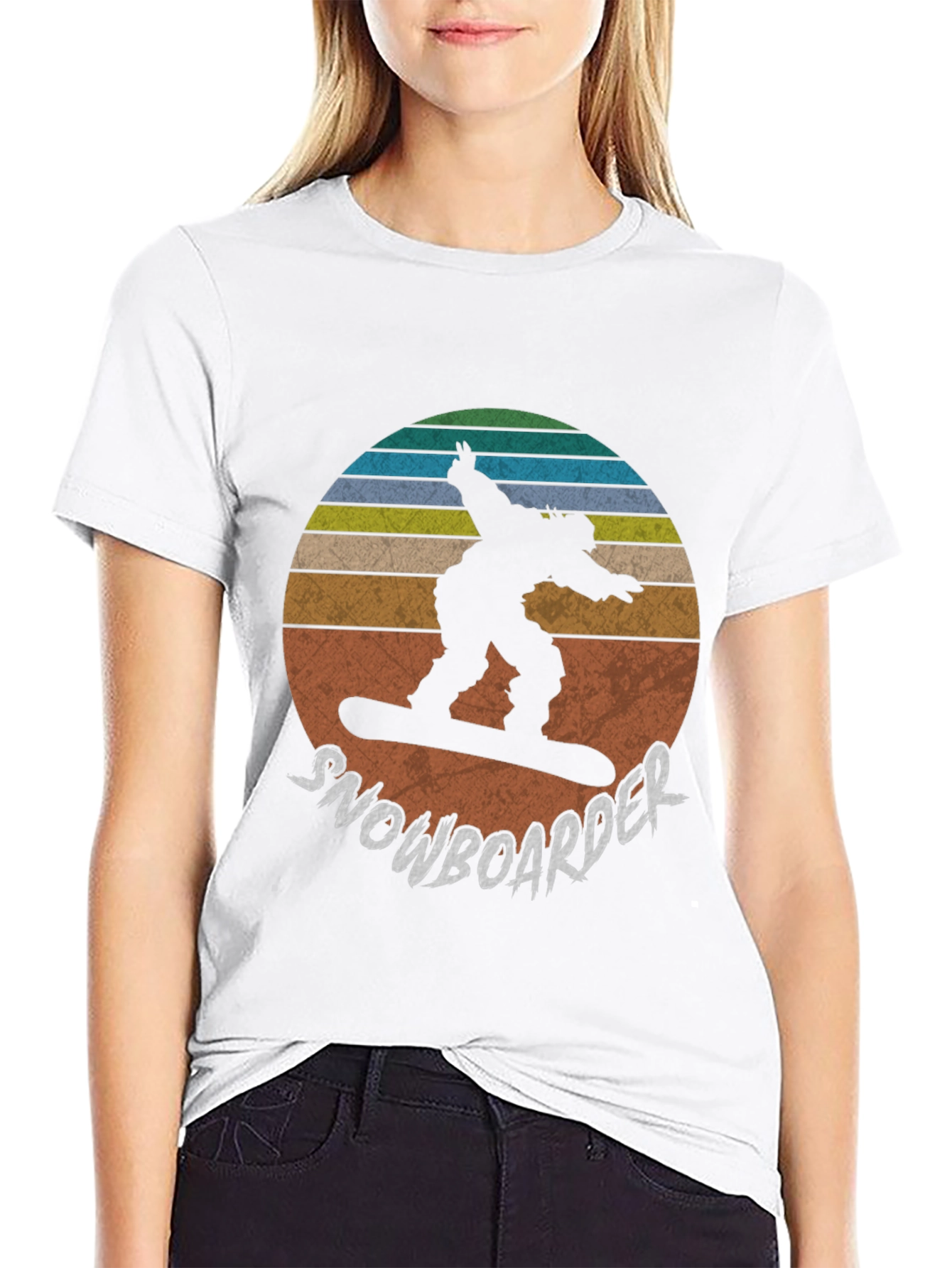 Vintage Snowboarder T-Shirt