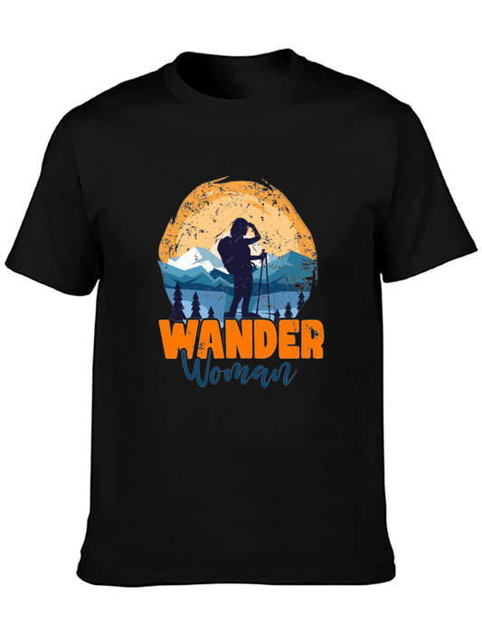 Wander Woman Hiking Graphic T-Shirt
