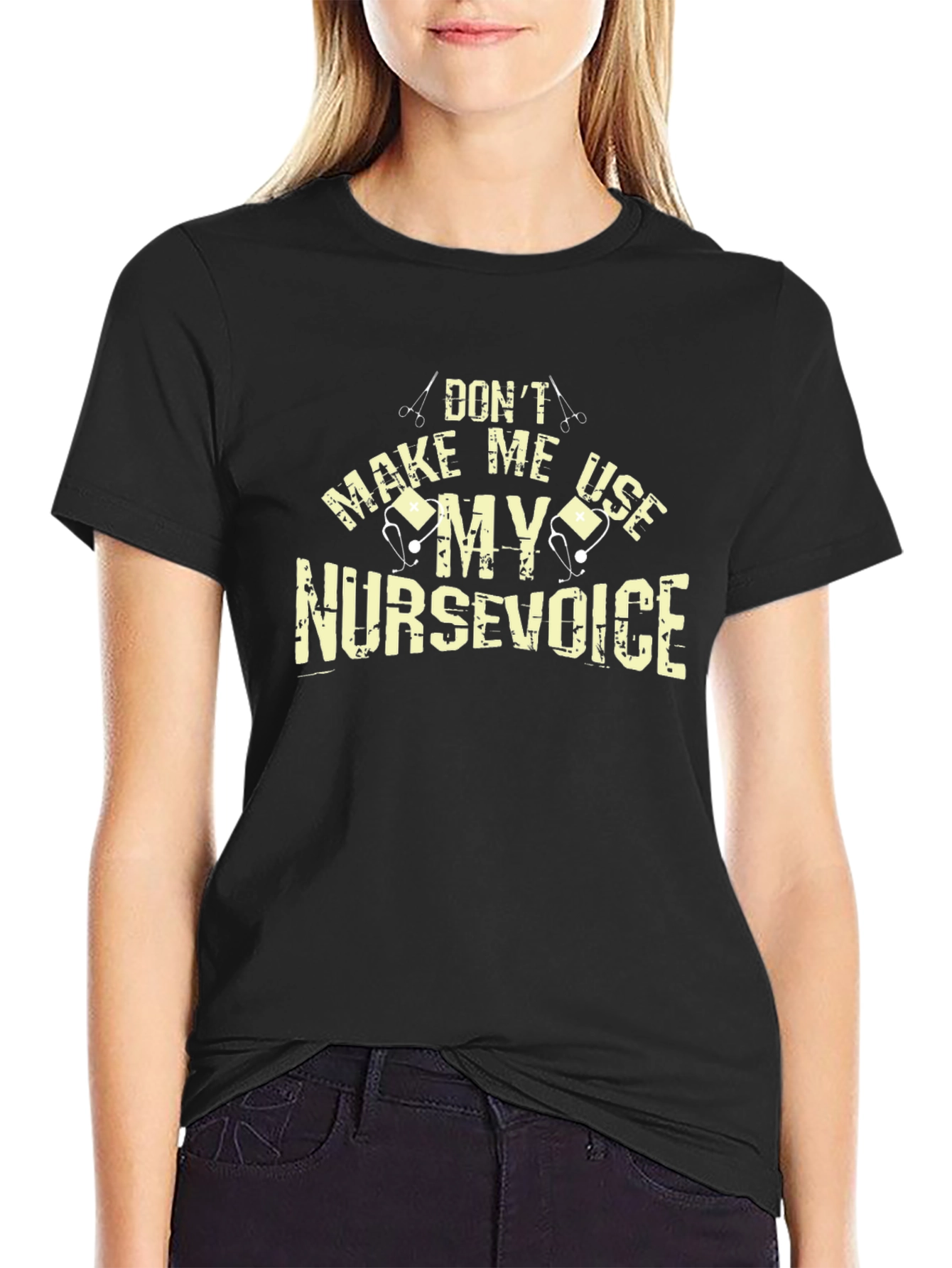 Nurse Voice T-Shirt - Funny Nurse Apparel