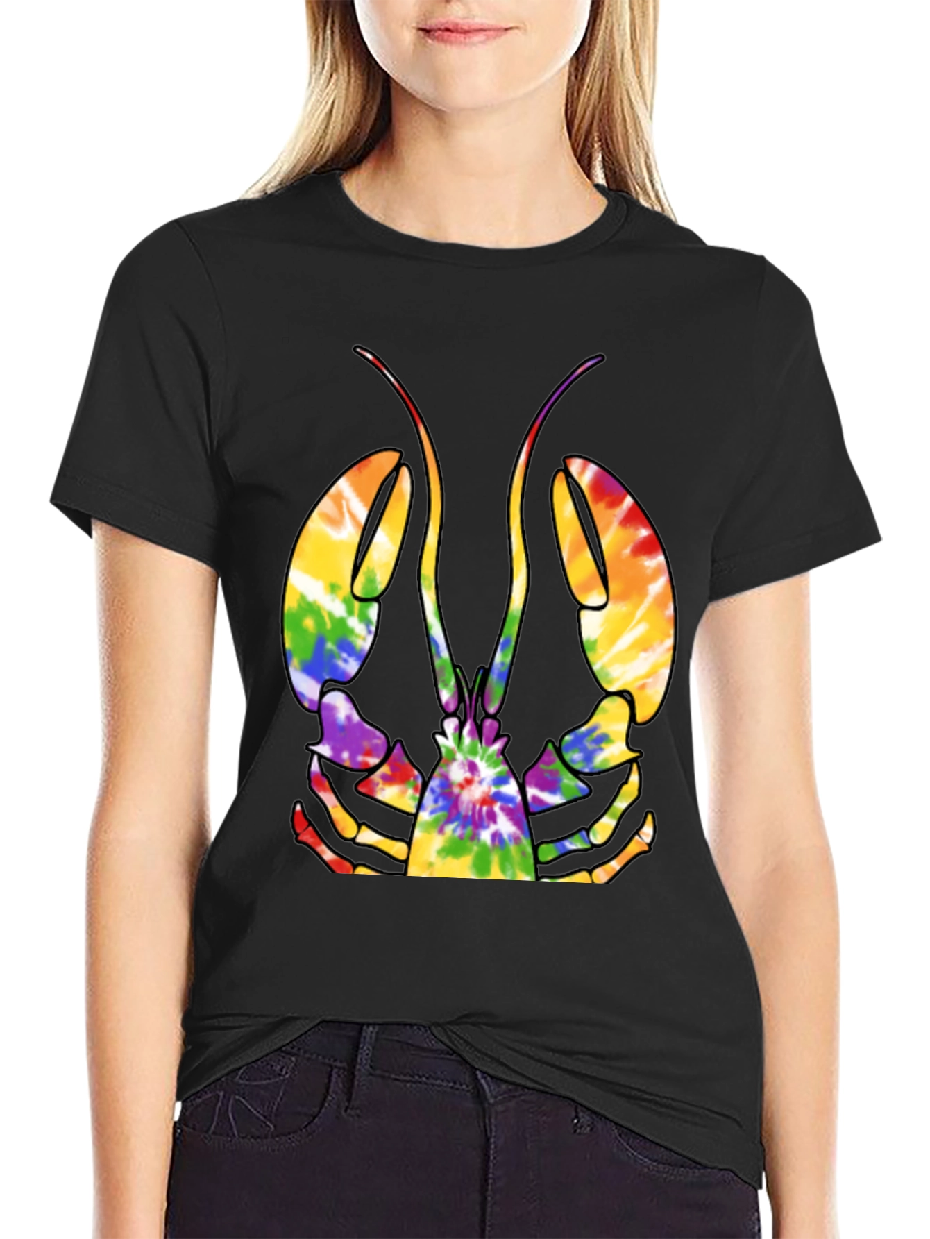 Tie-Dye Lobster Graphic Tee