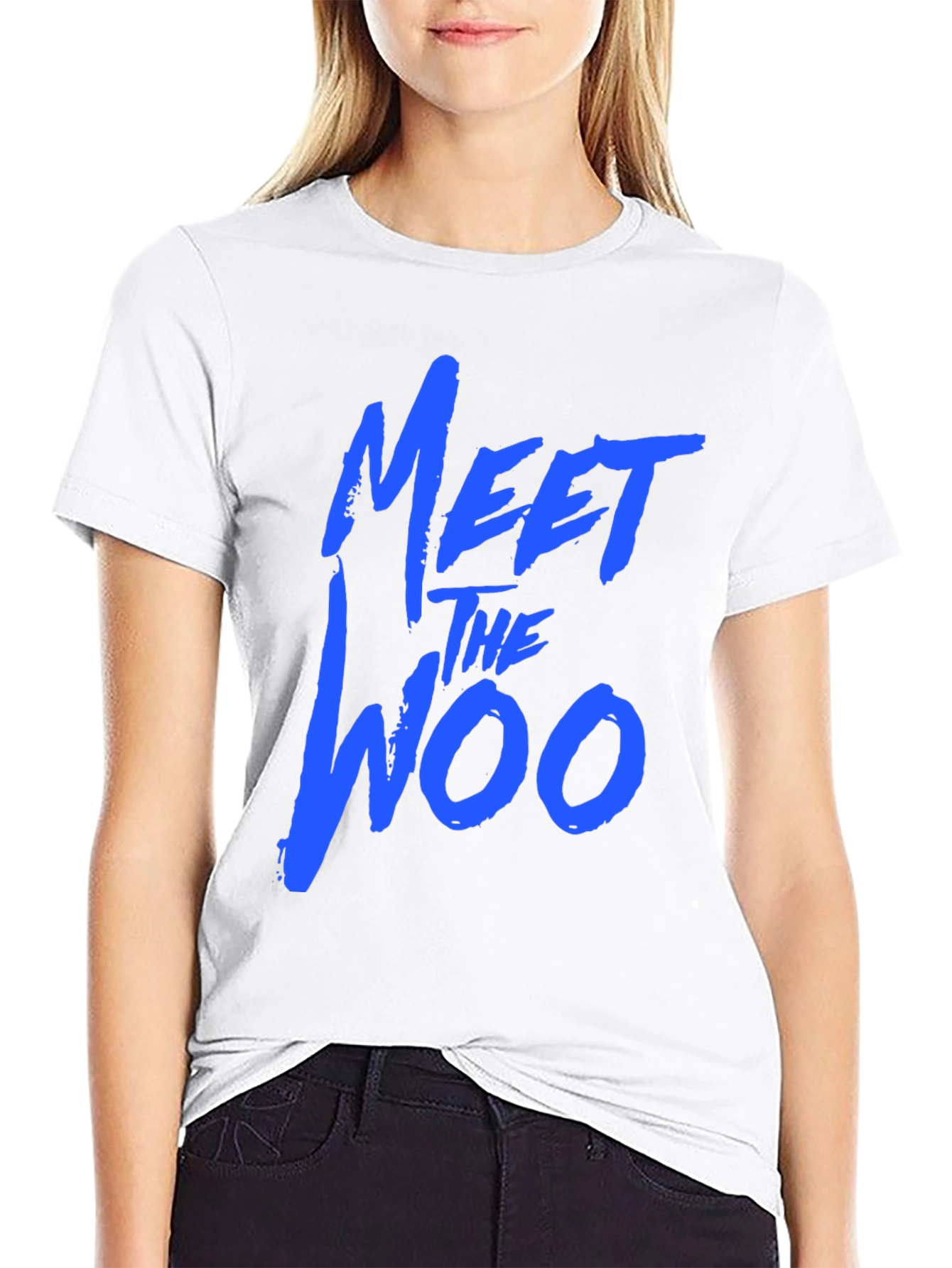 Meet The Woo Graphic T-Shirt - Black