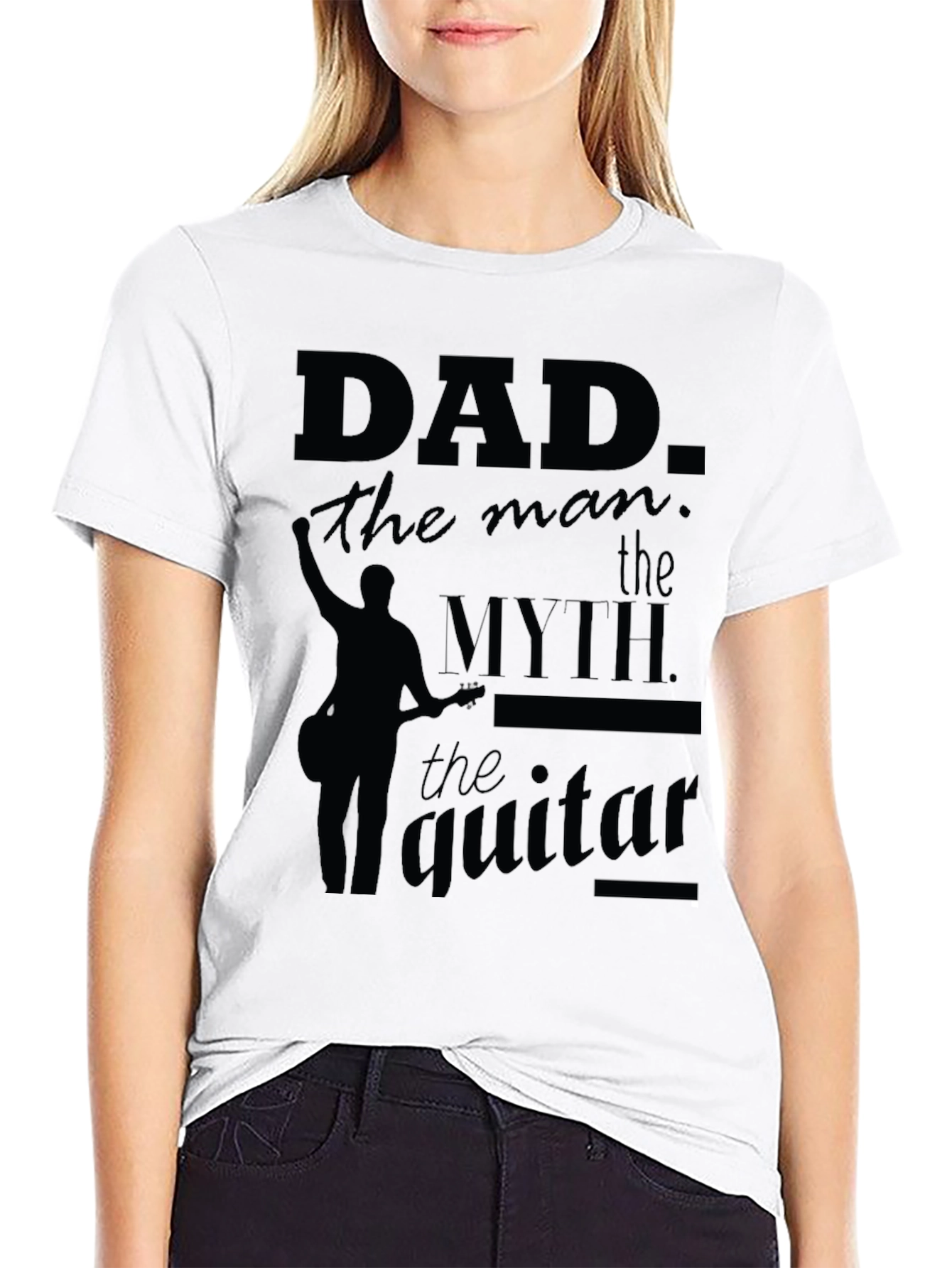 Dad: The Man The Myth The Guitar T-Shirt
