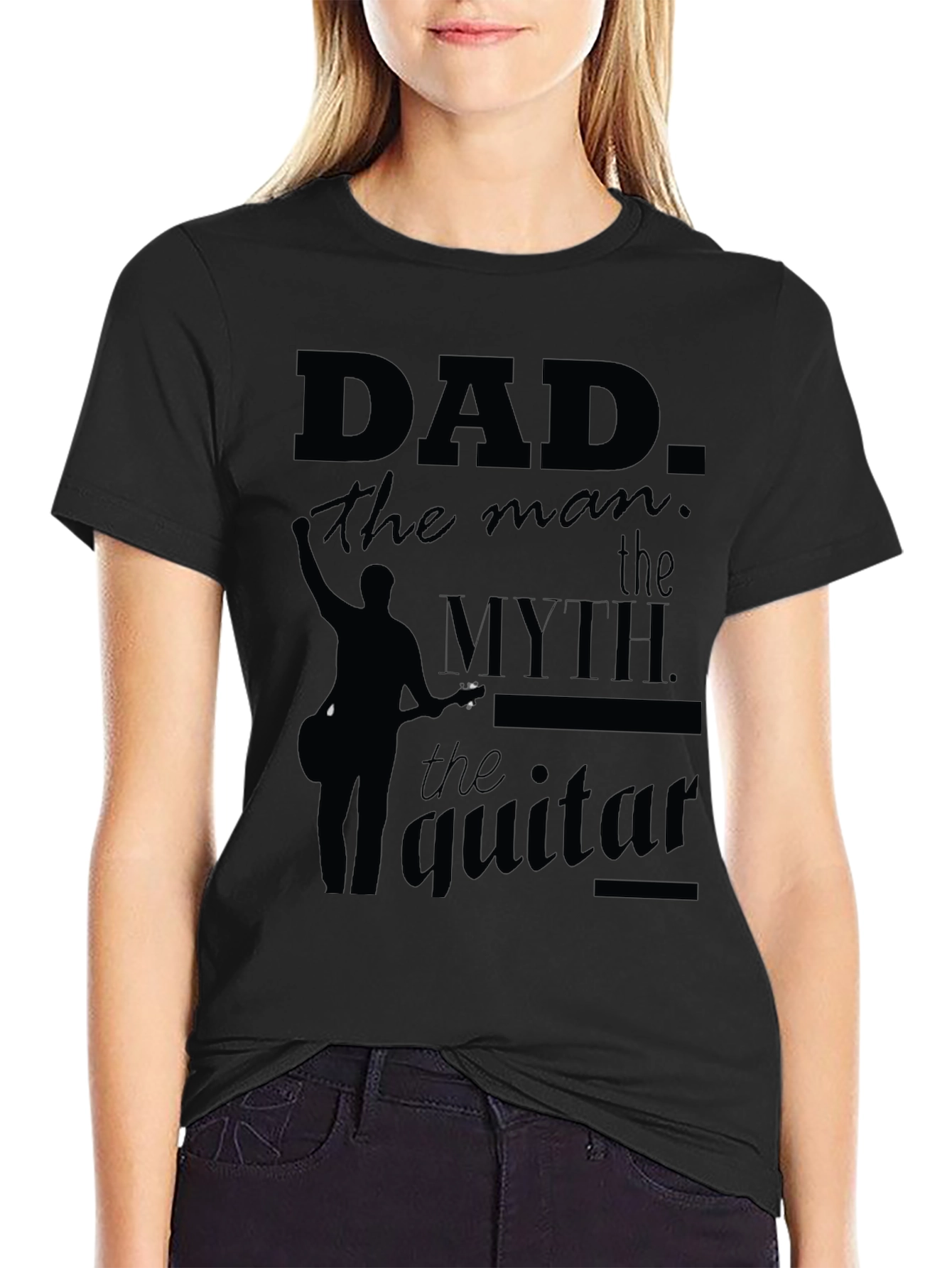 Dad: The Man The Myth The Guitar T-Shirt