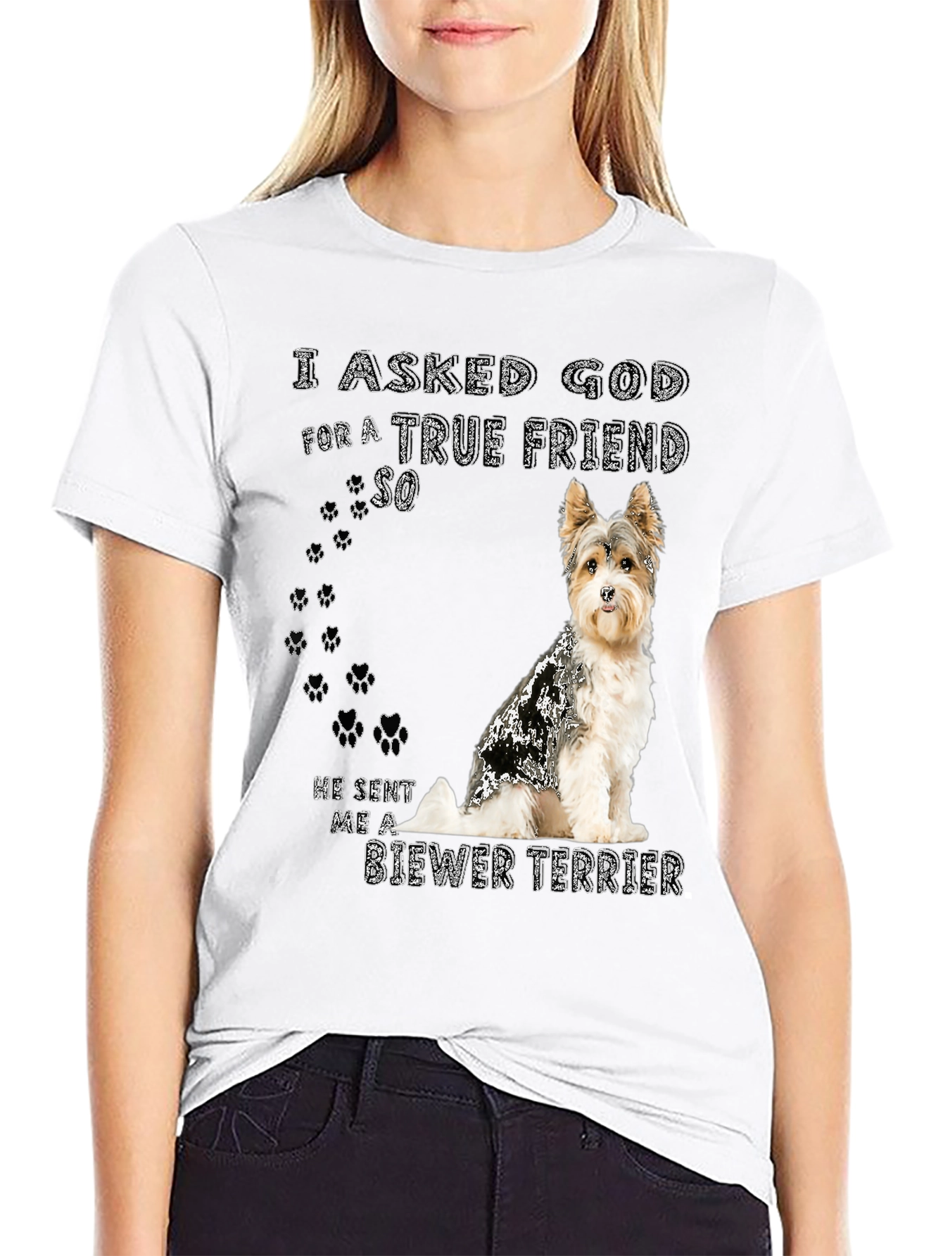 Biewer Terrier True Friend T-Shirt