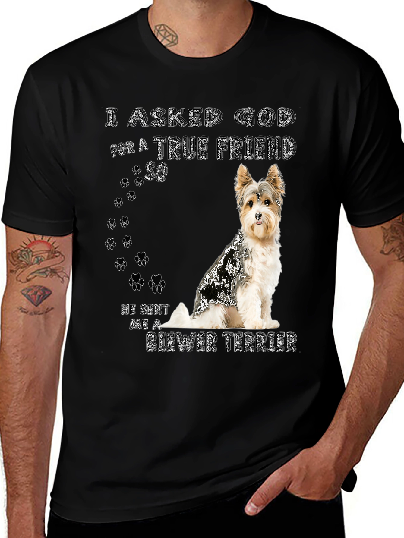 Biewer Terrier True Friend T-Shirt