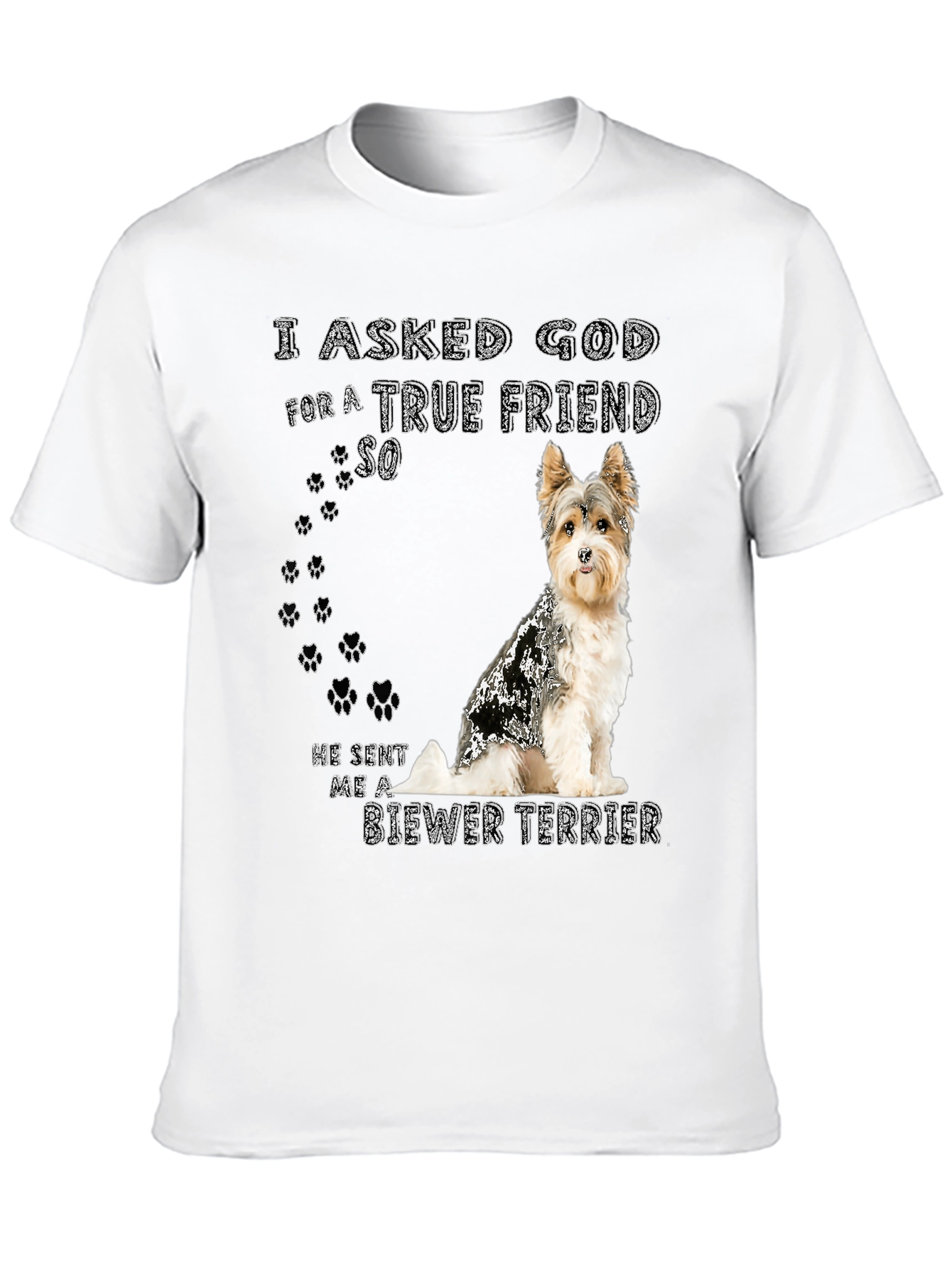 Biewer Terrier True Friend T-Shirt