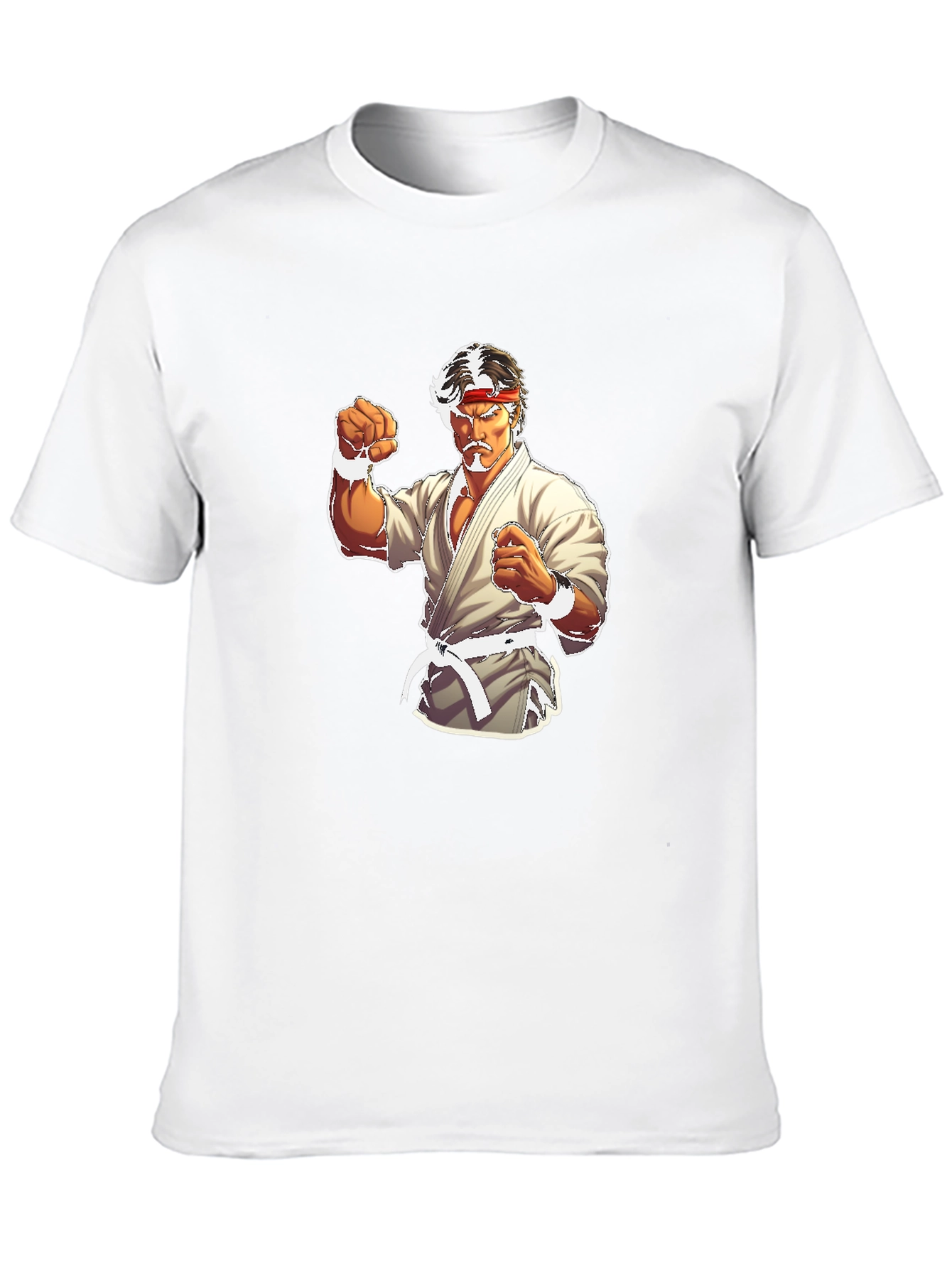 Karate Fighter Black T-Shirt