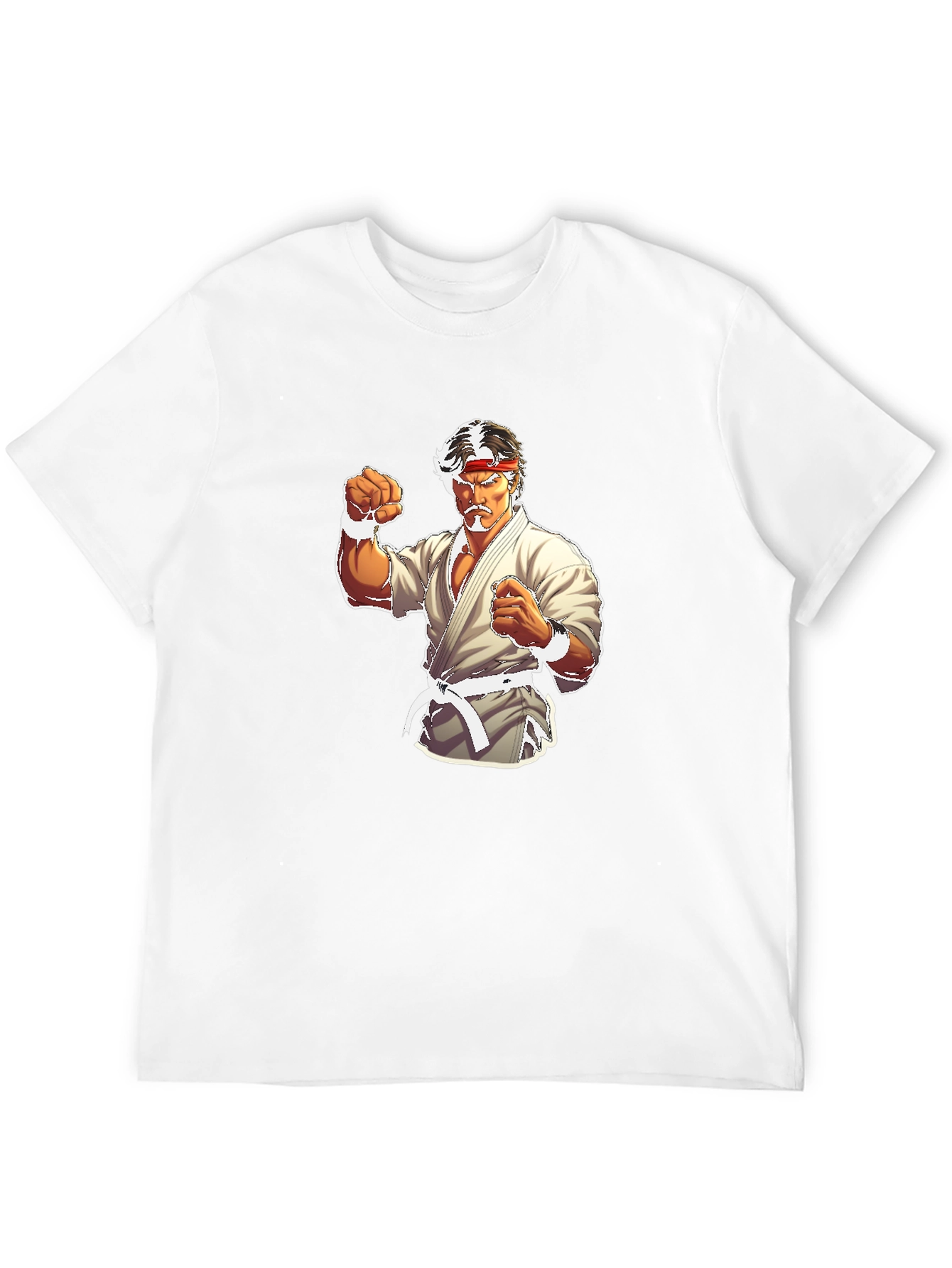 Karate Fighter Black T-Shirt