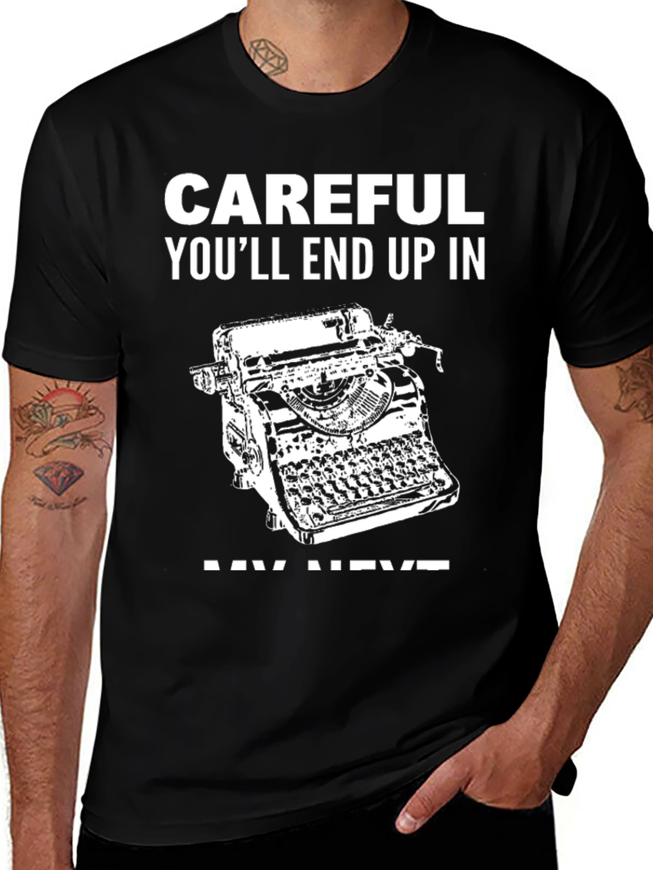 Careful Next Novel T-Shirt