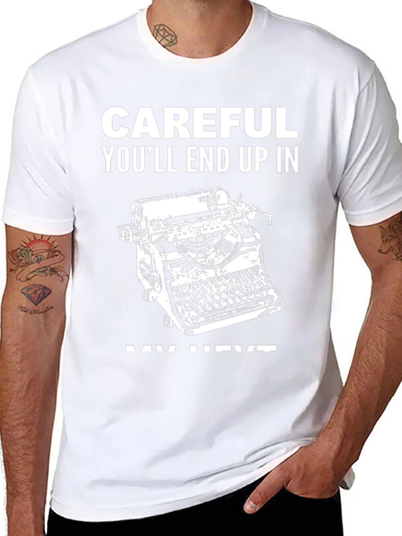 Careful Next Novel T-Shirt