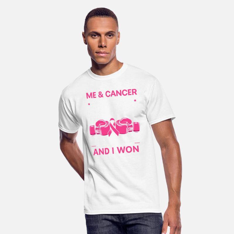 Me And Cancer Had A Fight Breast Cancer Awareness