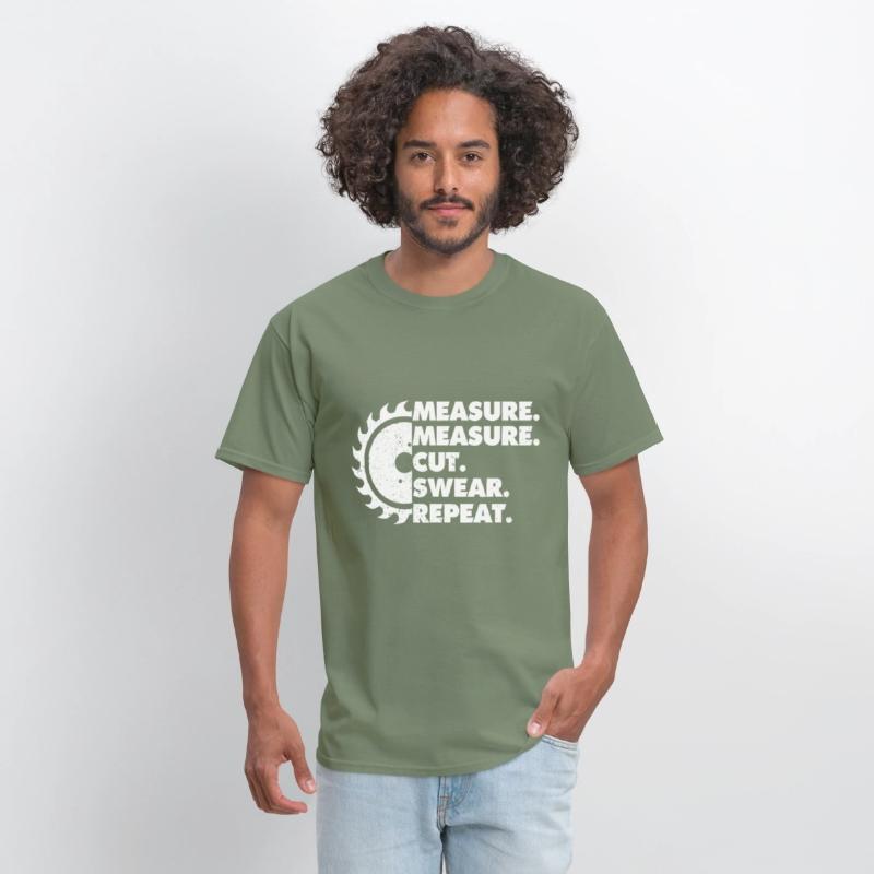 Measure Measure Cut Swear Repeat for Carpenter & W