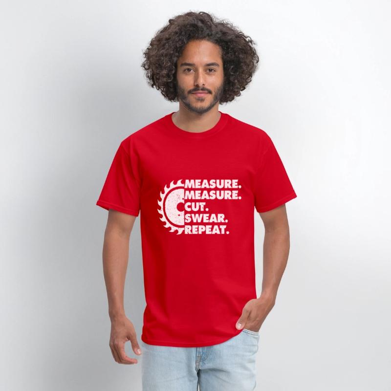 Measure Measure Cut Swear Repeat for Carpenter & W