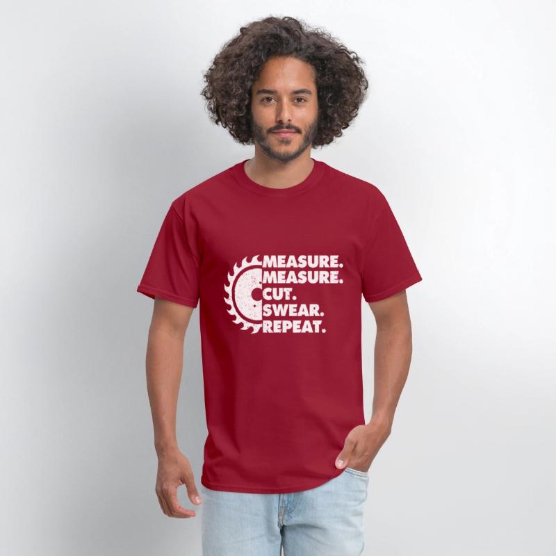 Measure Measure Cut Swear Repeat for Carpenter & W