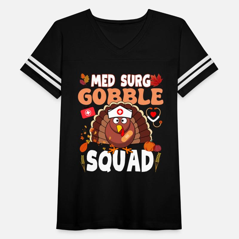 Med Surg Gobble Squad Nurse Thanksgiving Design