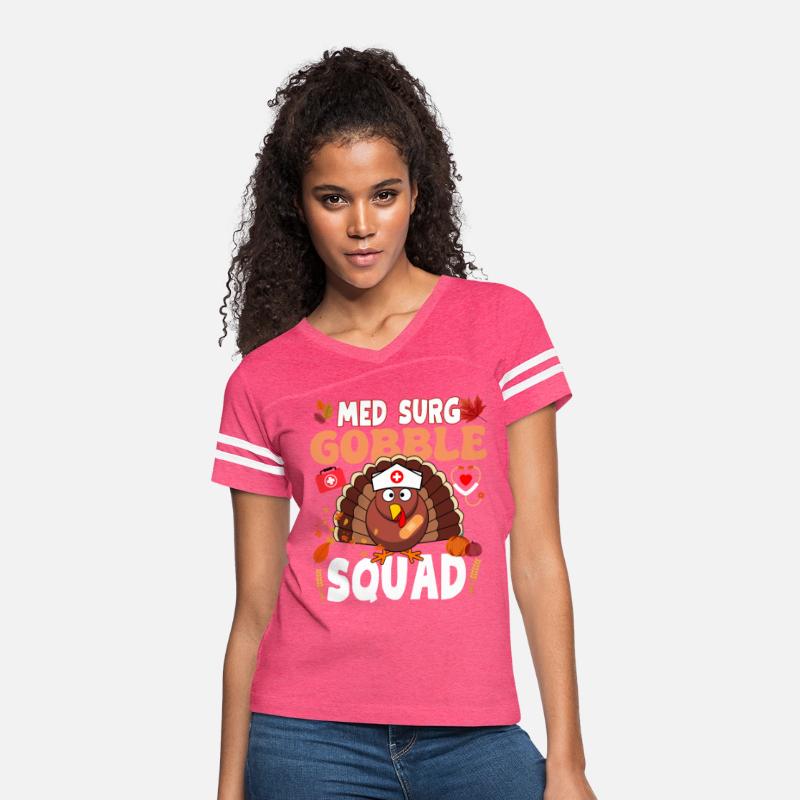 Med Surg Gobble Squad Nurse Thanksgiving Design