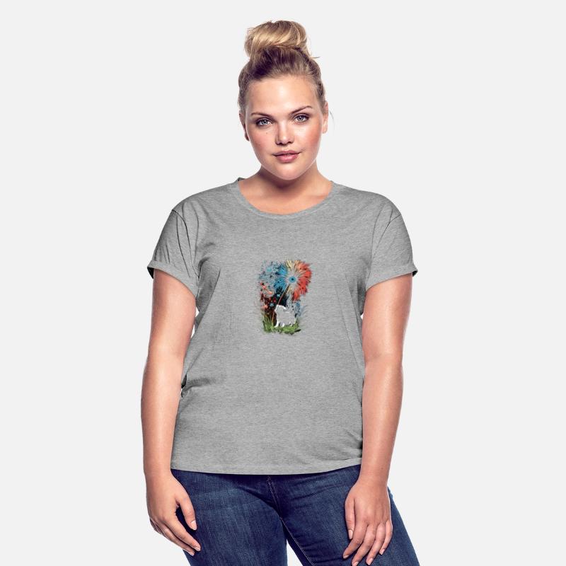 Memorial Day Dandelion Paw Print American Flag