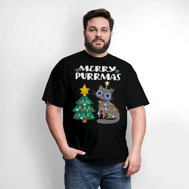 Merry Purrmas - For Christmas Holiday Cat Lovers