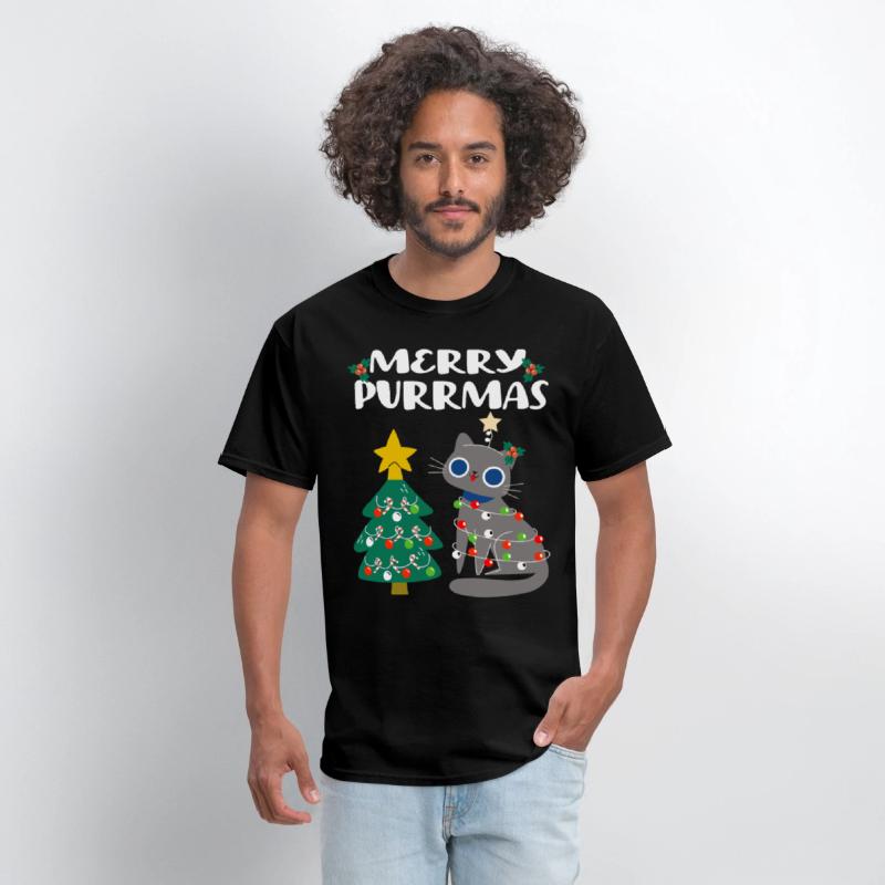 Merry Purrmas - For Christmas Holiday Cat Lovers