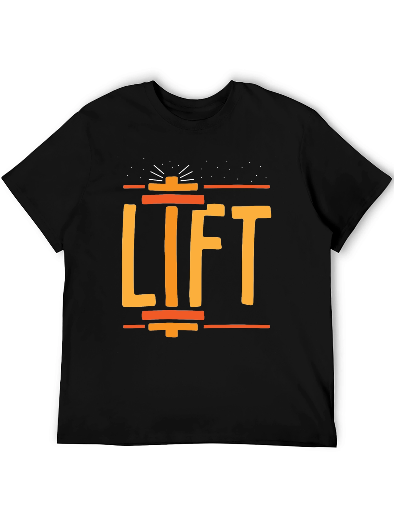 Lift T-Shirt - Black Gym Workout Tee