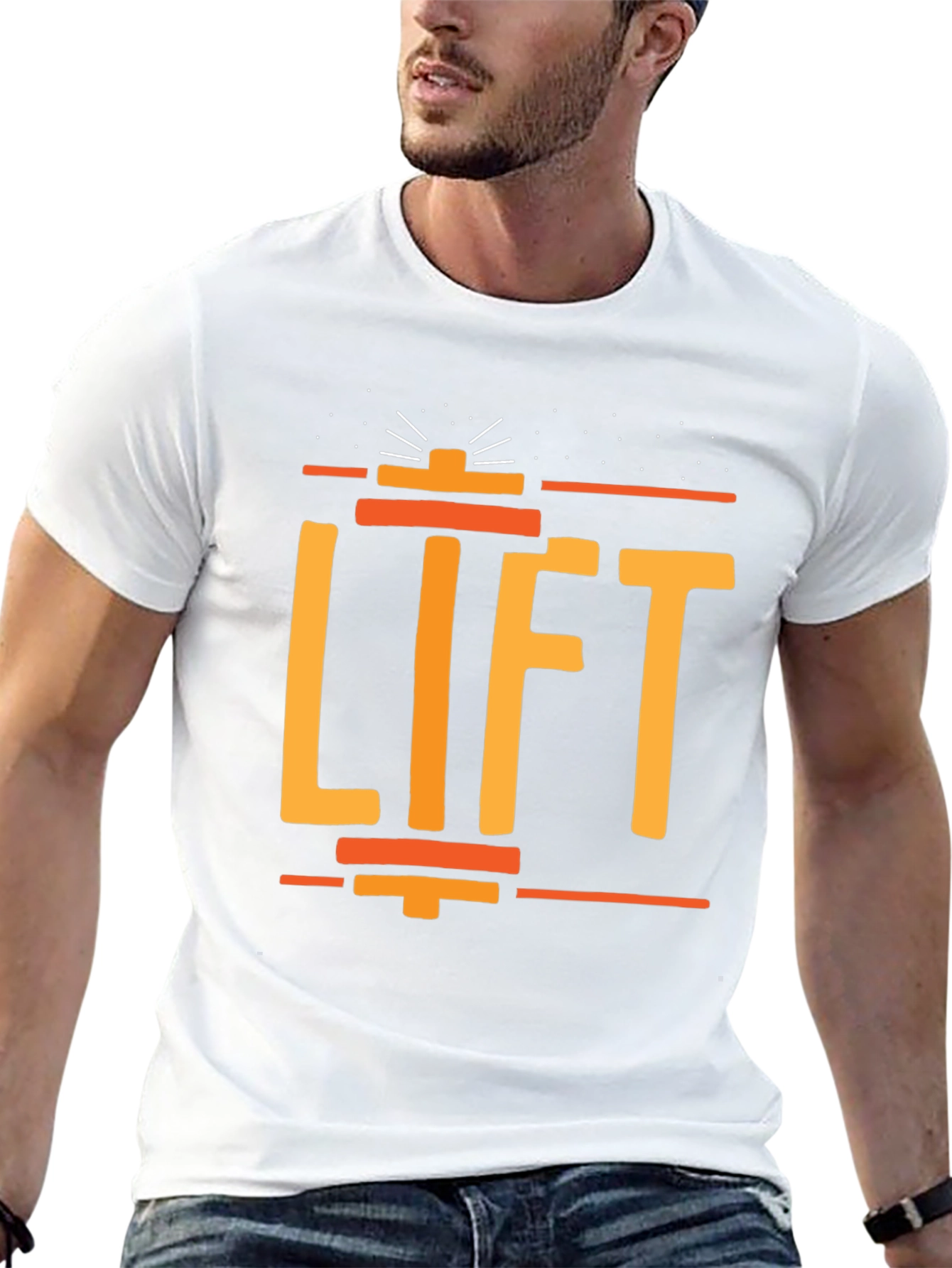 Lift T-Shirt - Black Gym Workout Tee