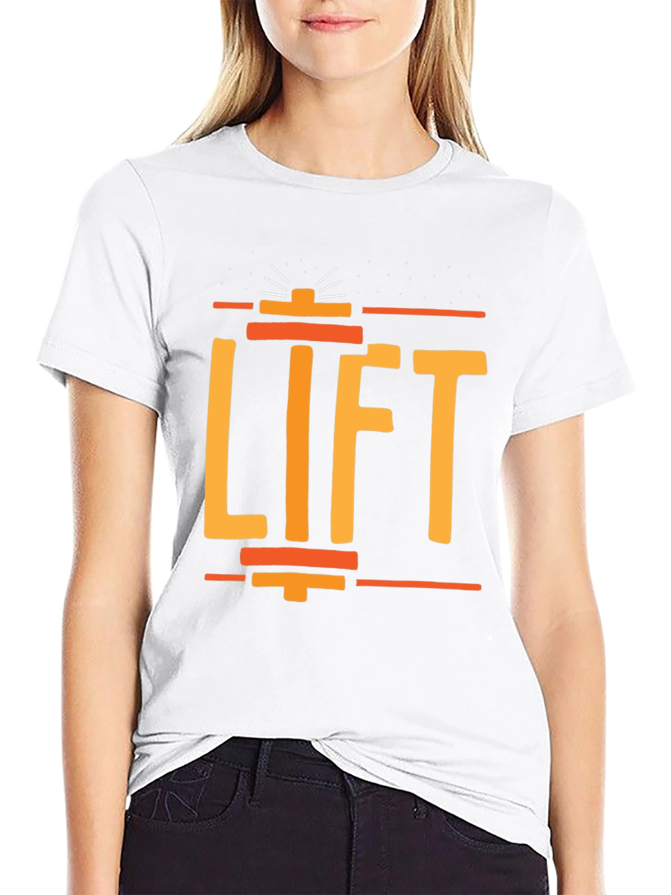 Lift T-Shirt - Black Gym Workout Tee