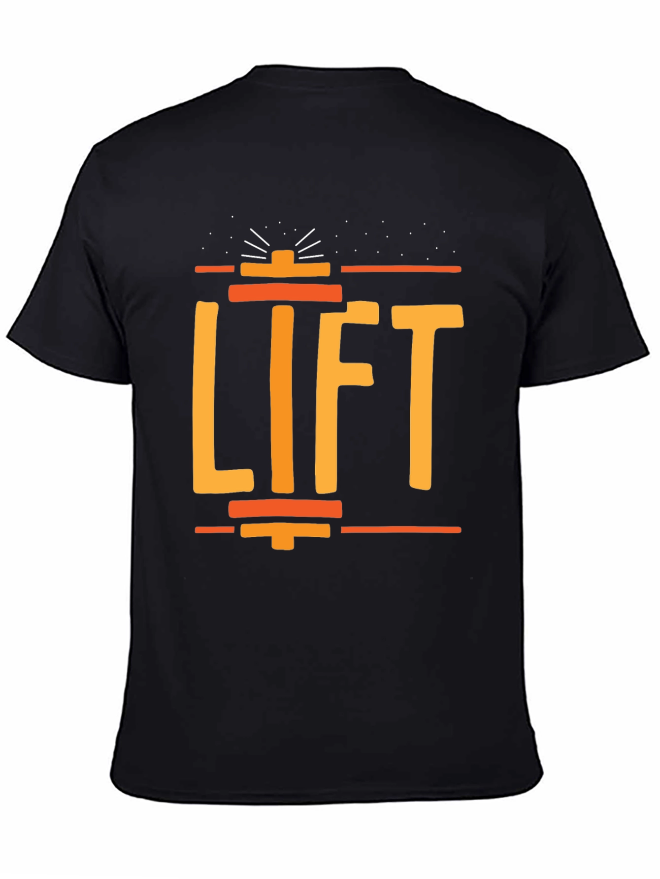 Lift T-Shirt - Black Gym Workout Tee