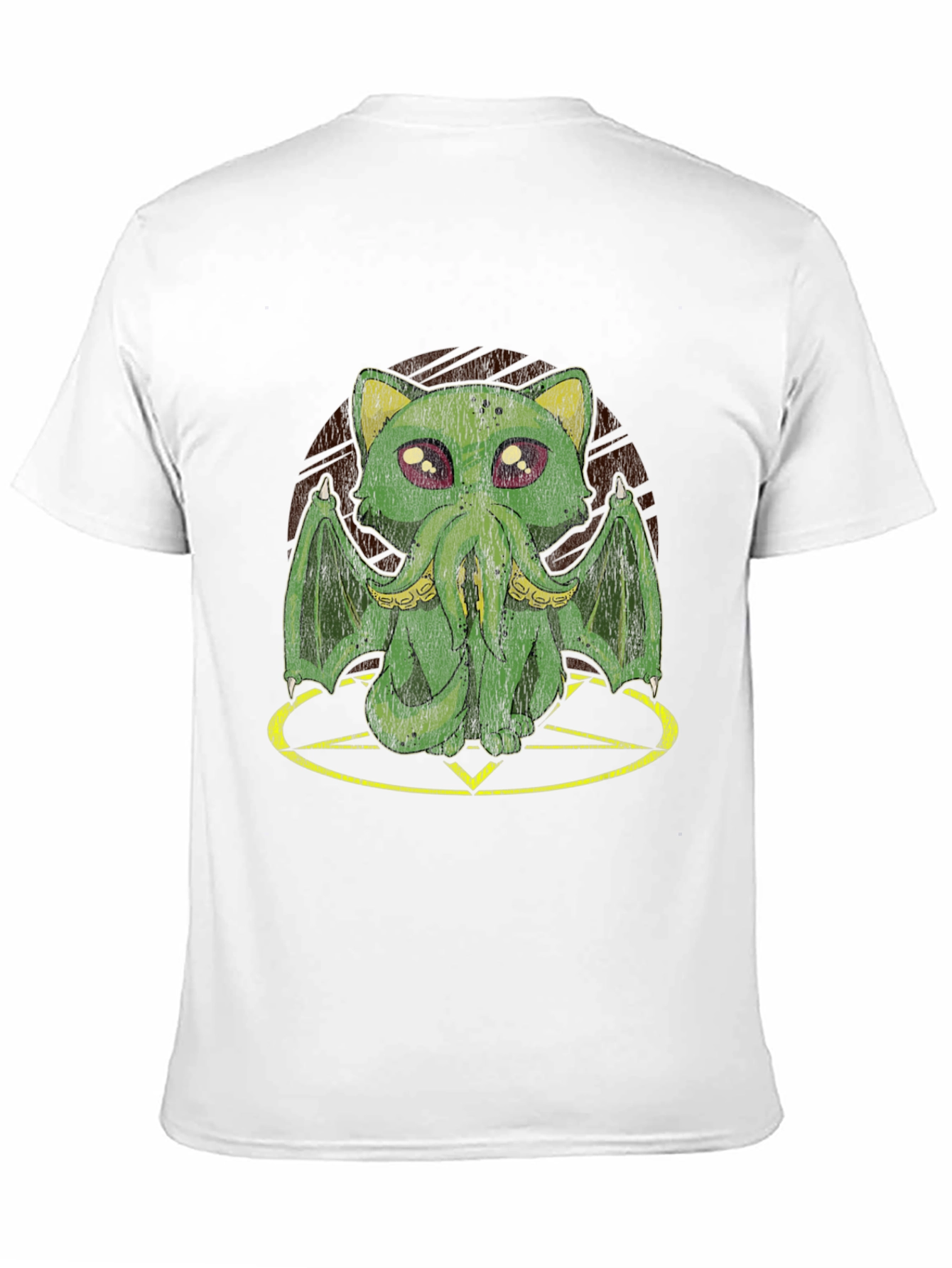Cthulhu Cat T-Shirt - Black