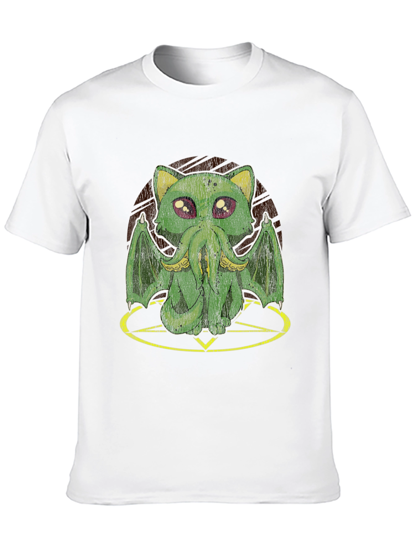 Cthulhu Cat T-Shirt - Black