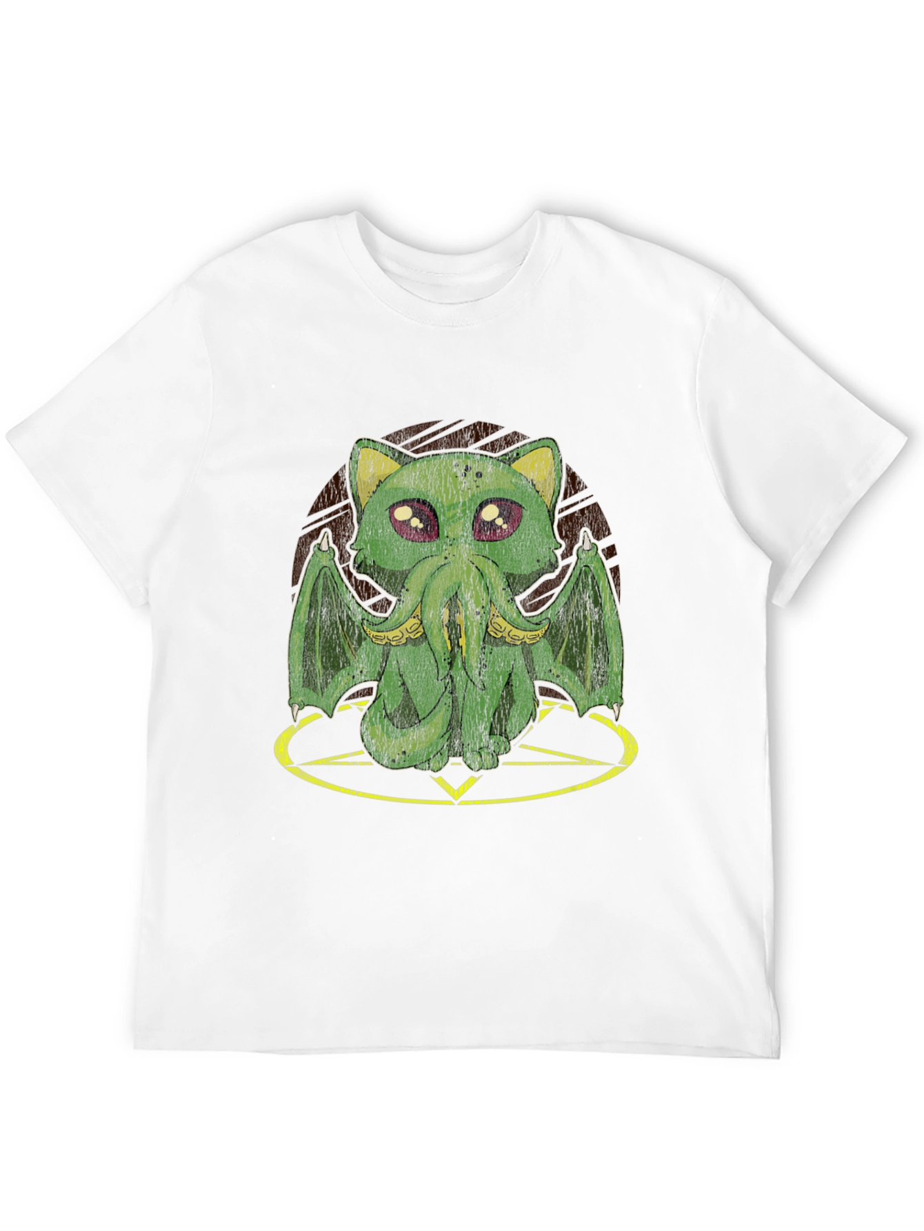 Cthulhu Cat T-Shirt - Black