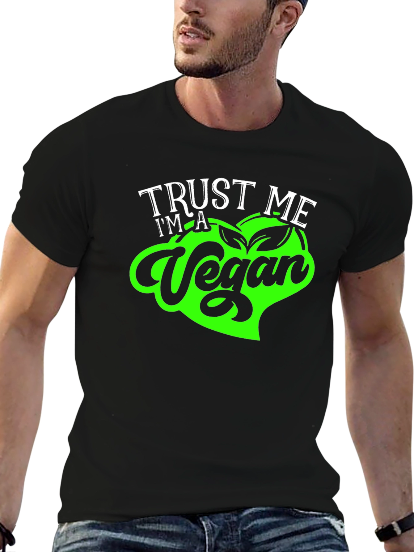 Trust Me Im a Vegan T-Shirt - Soft Cotton