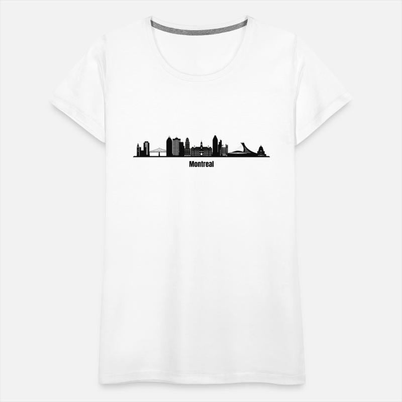 Minimalist Montreal Skyscraper Art