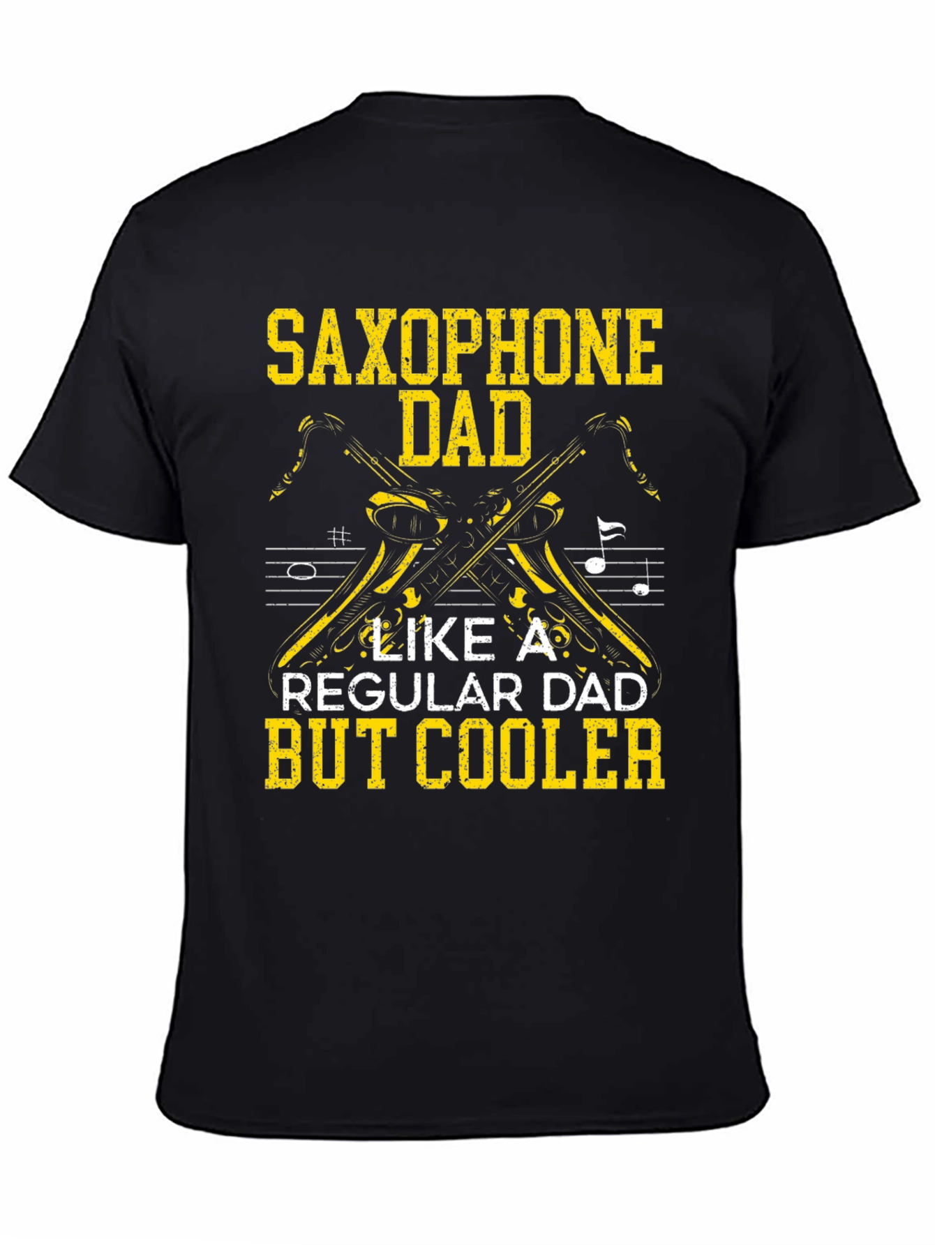 Saxophone Dad T-Shirt - Musician Dad Apparel