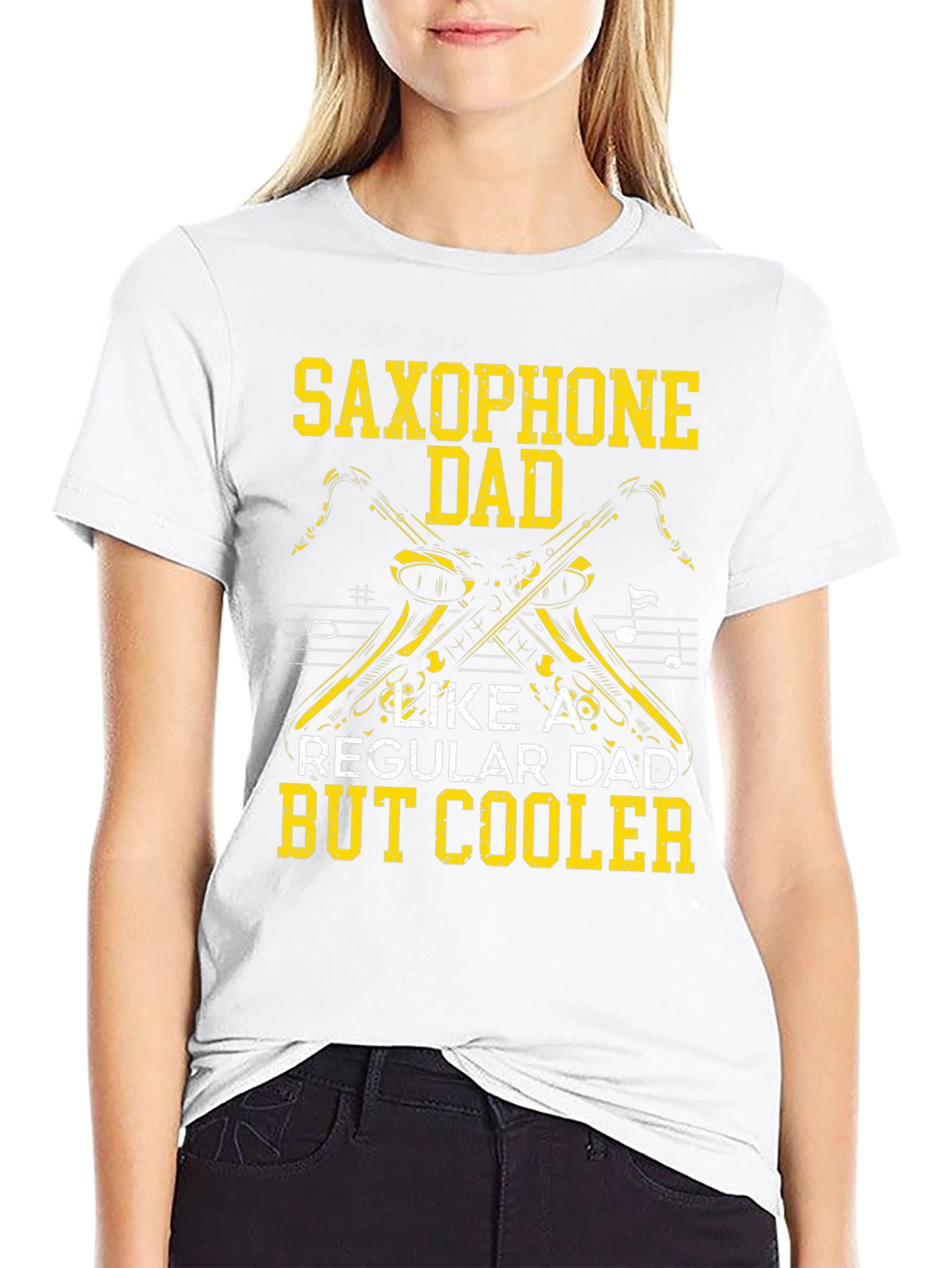 Saxophone Dad T-Shirt - Musician Dad Apparel