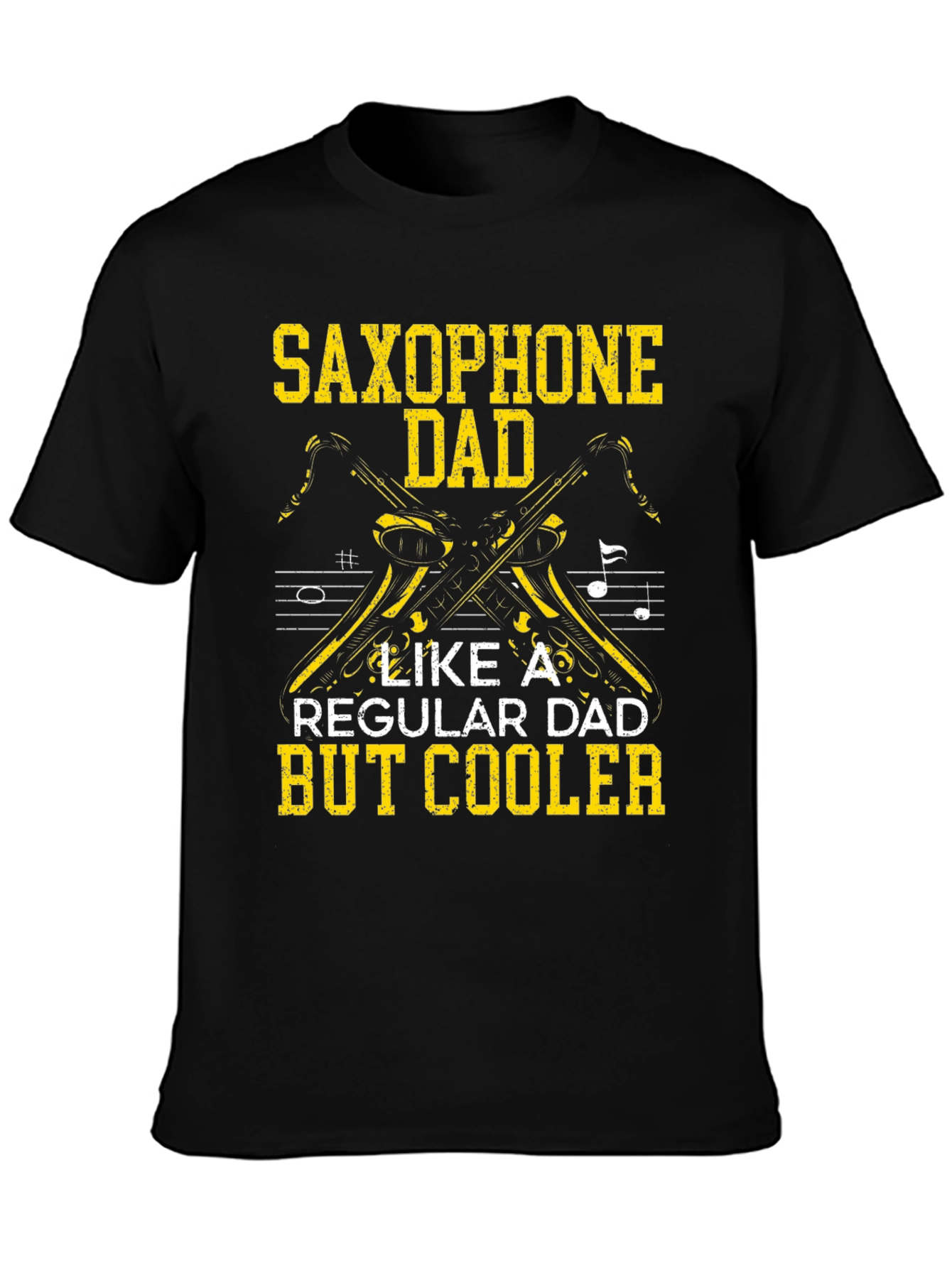 Saxophone Dad T-Shirt - Musician Dad Apparel