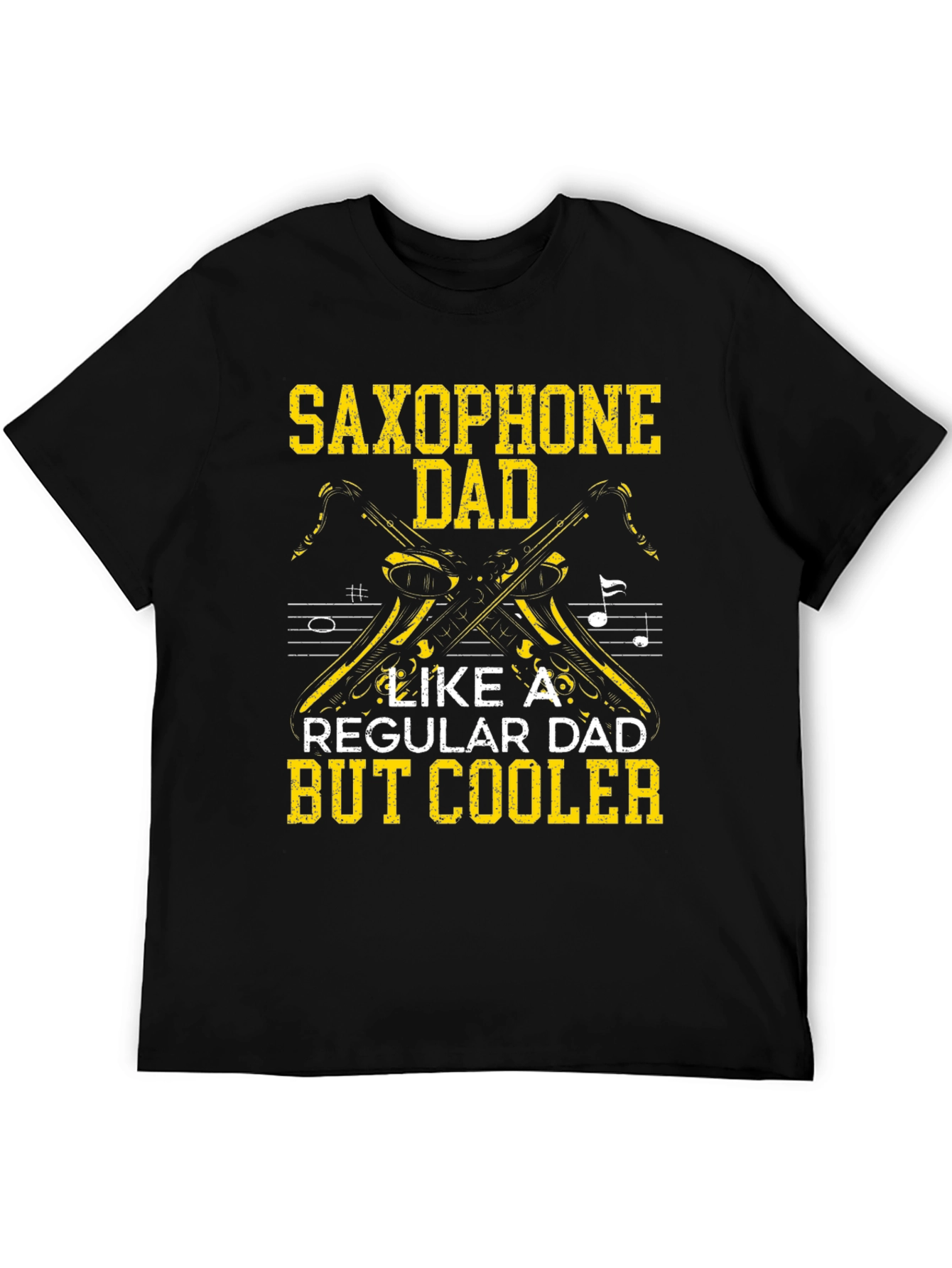 Saxophone Dad T-Shirt - Musician Dad Apparel