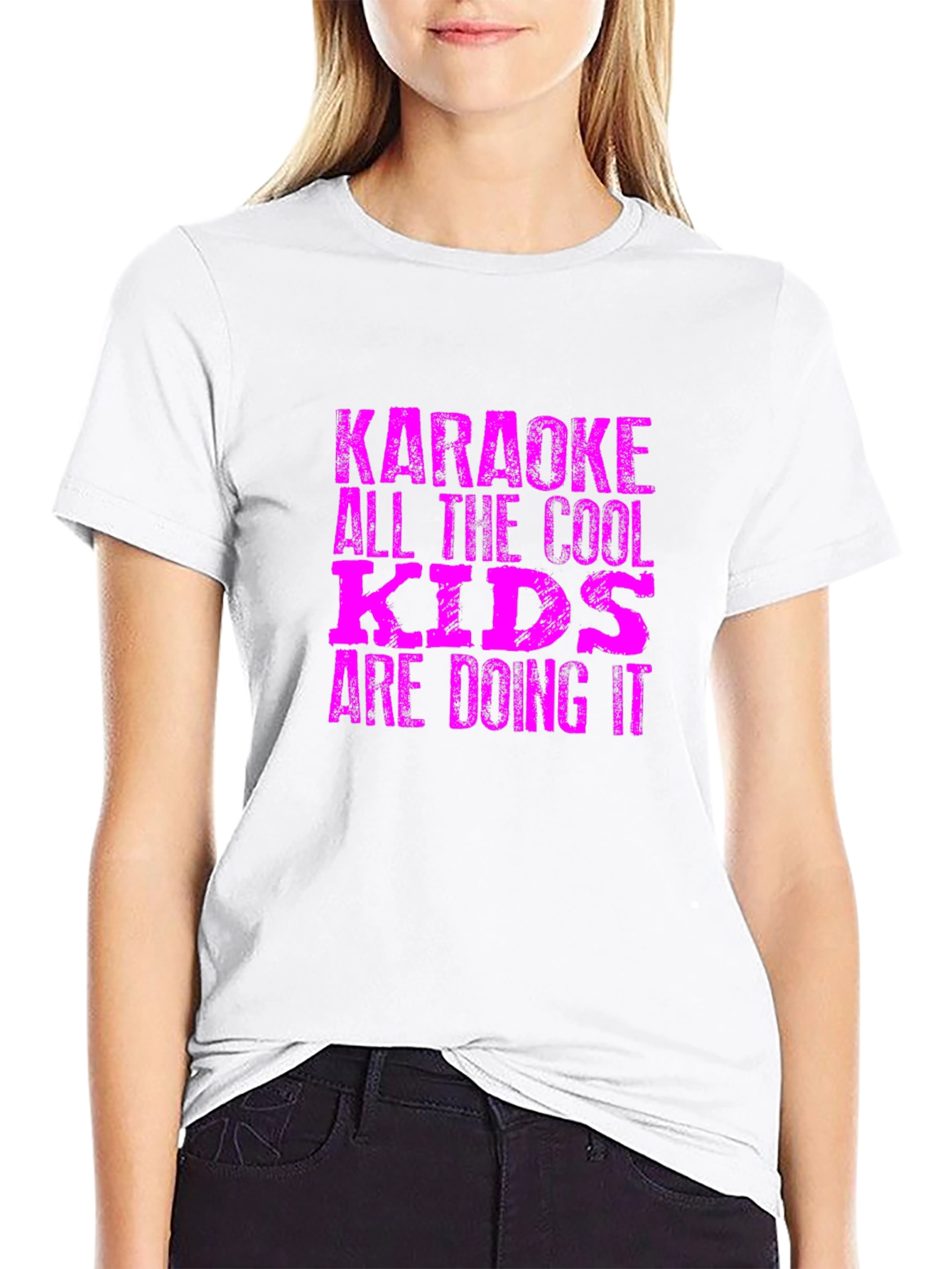 Karaoke All The Cool Kids Graphic Tee