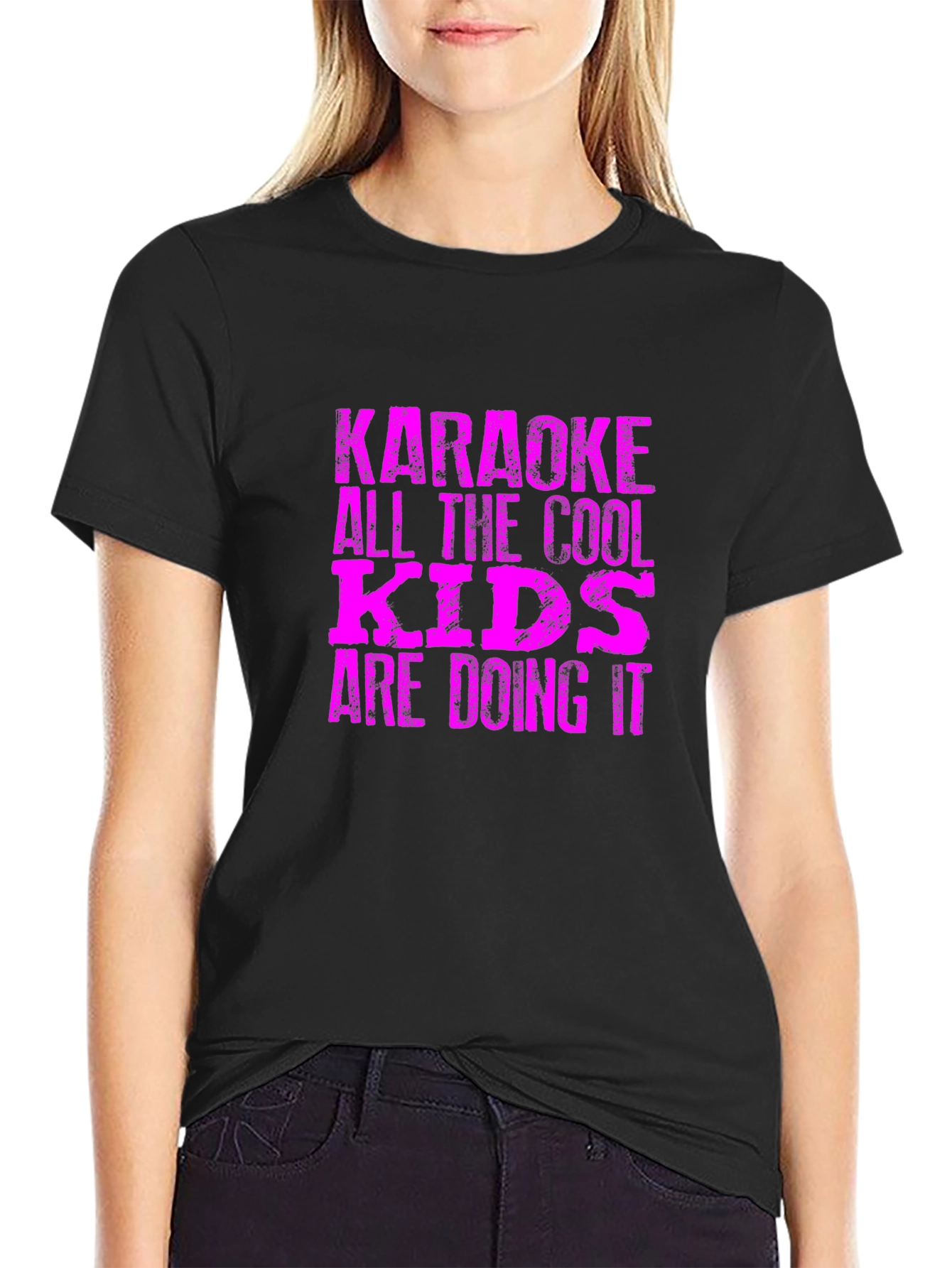 Karaoke All The Cool Kids Graphic Tee