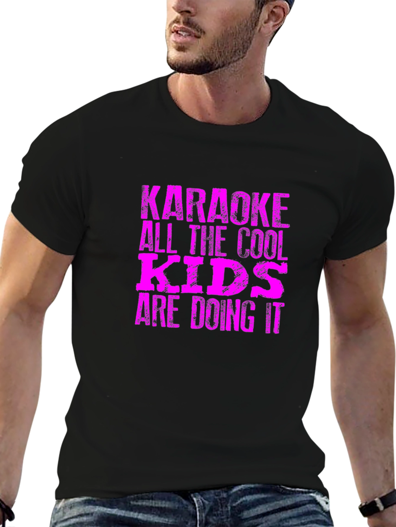 Karaoke All The Cool Kids Graphic Tee