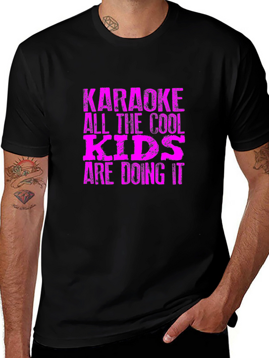Karaoke All The Cool Kids Graphic Tee