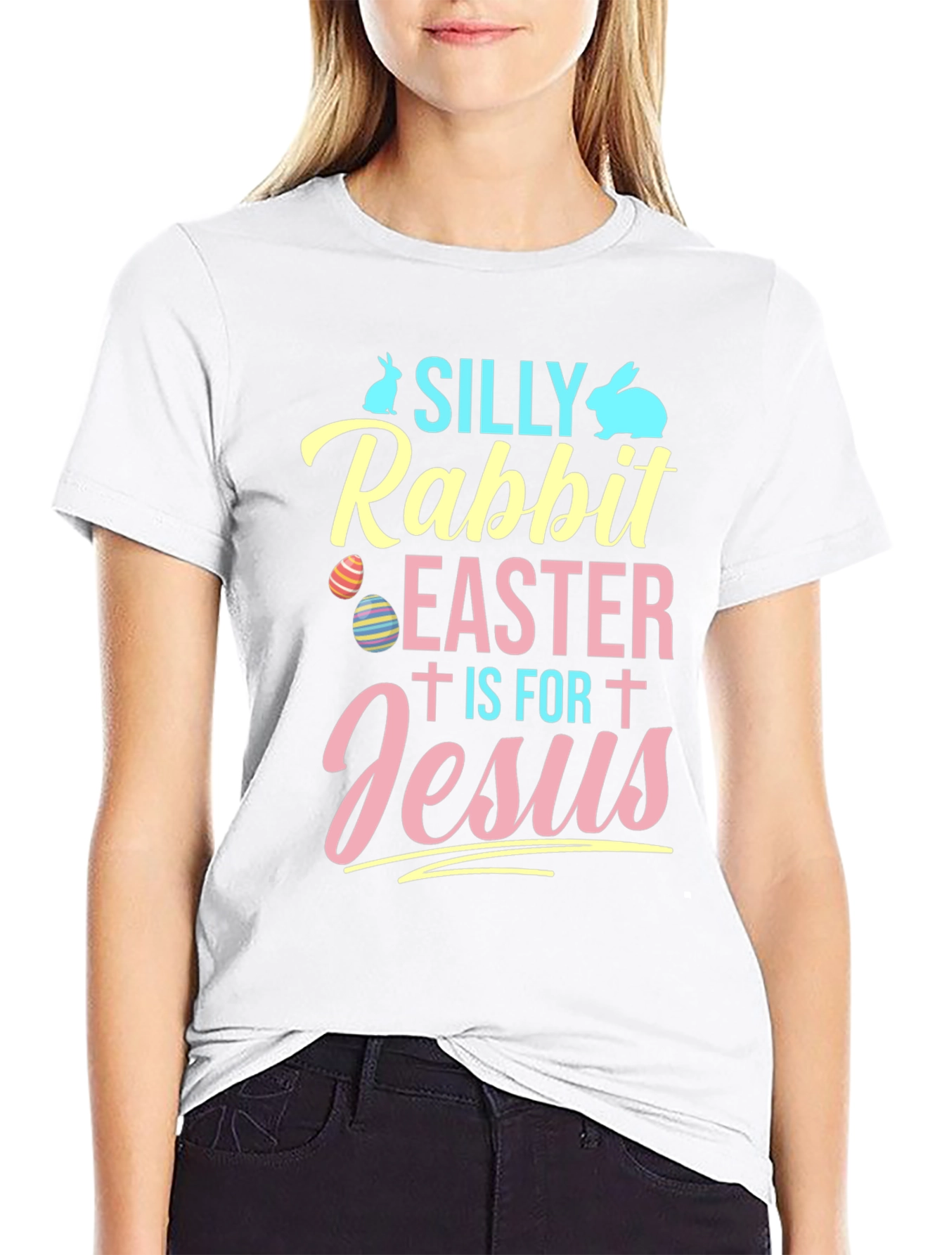 Silly Rabbit Easter T-Shirt - Easter Jesus Tee