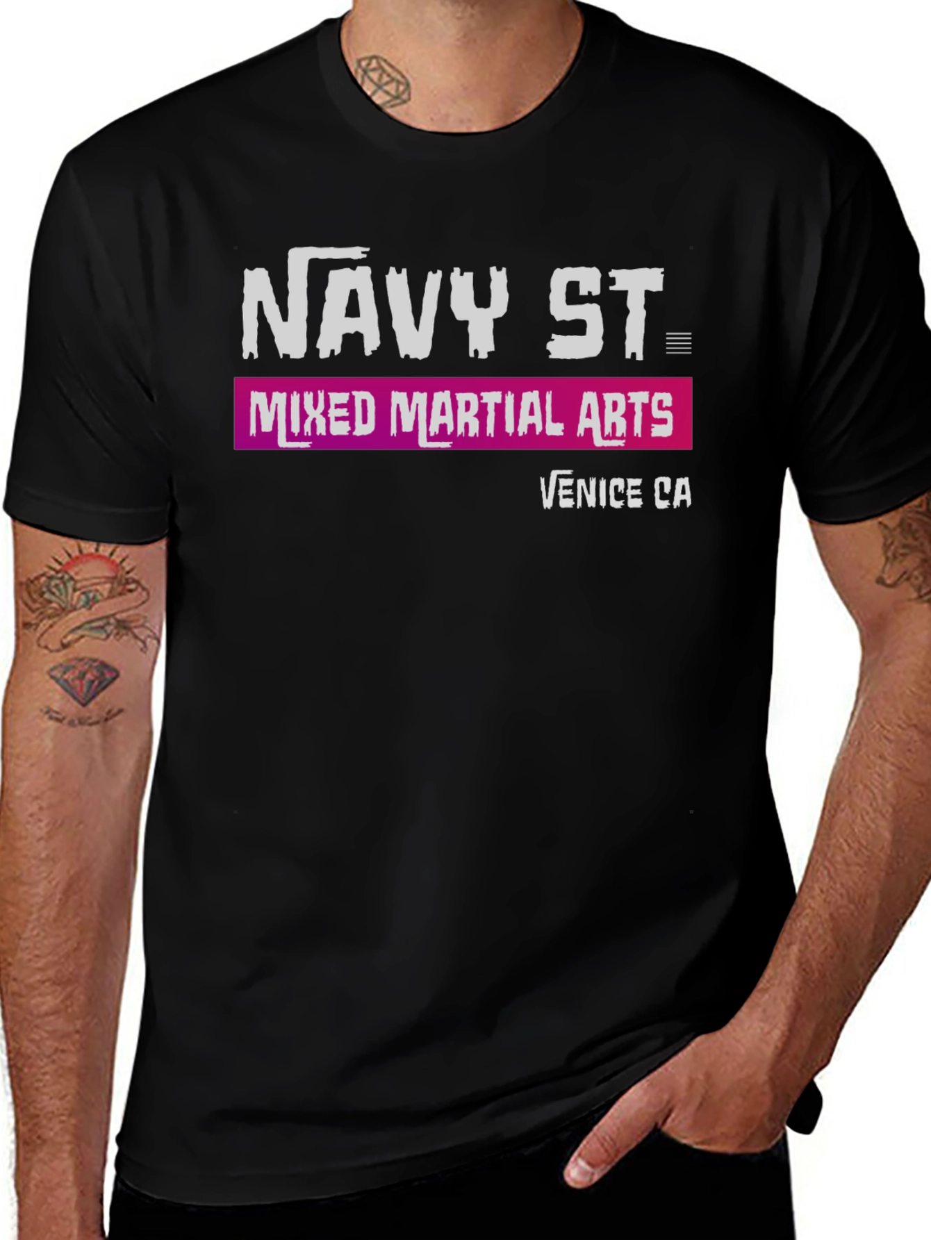 Navy St. Mixed Martial Arts Venice CA T-Shirt