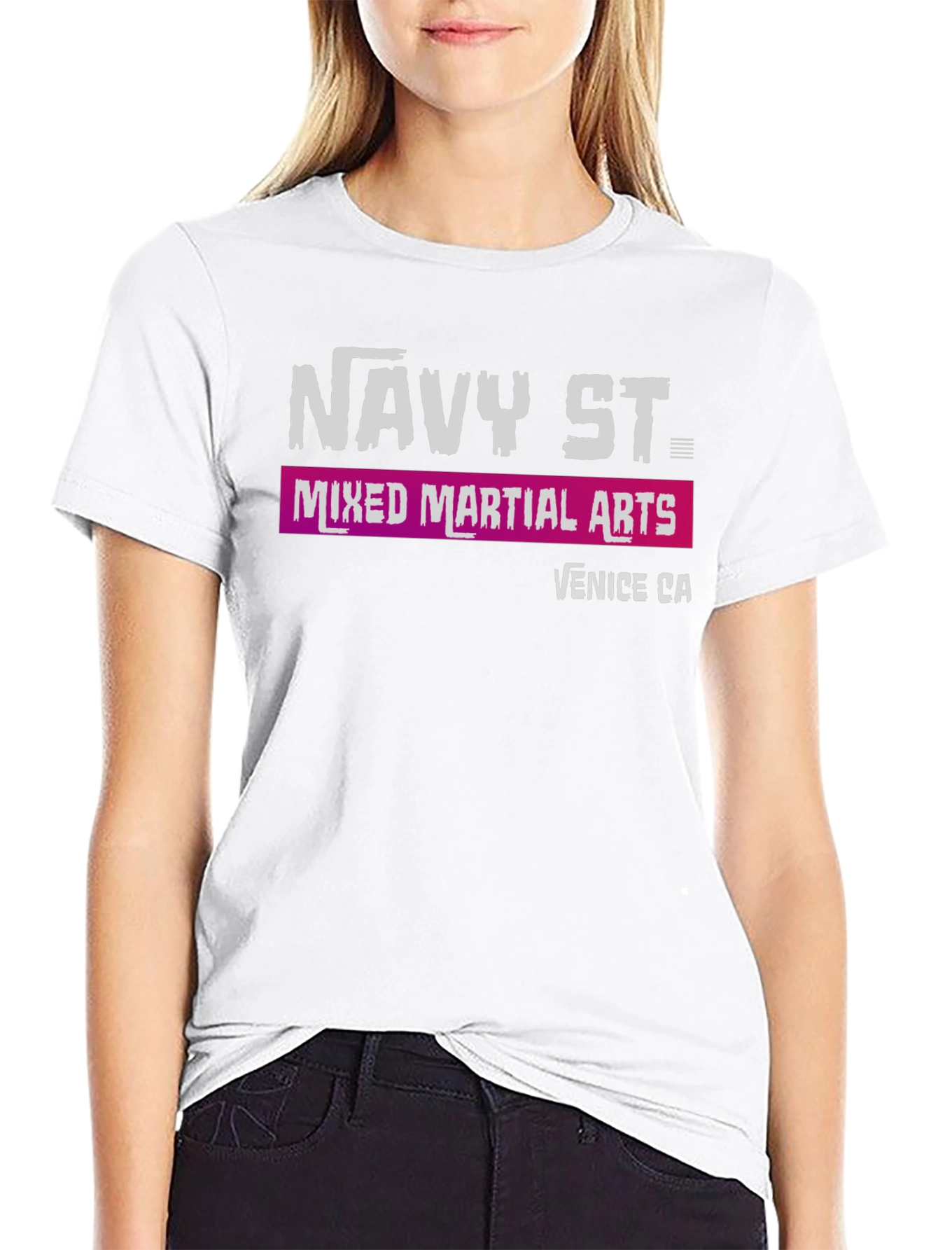 Navy St. Mixed Martial Arts Venice CA T-Shirt