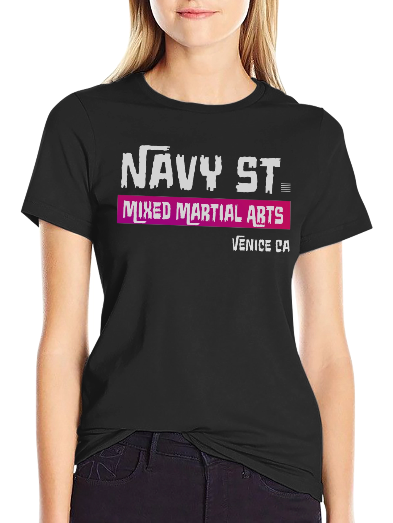 Navy St. Mixed Martial Arts Venice CA T-Shirt