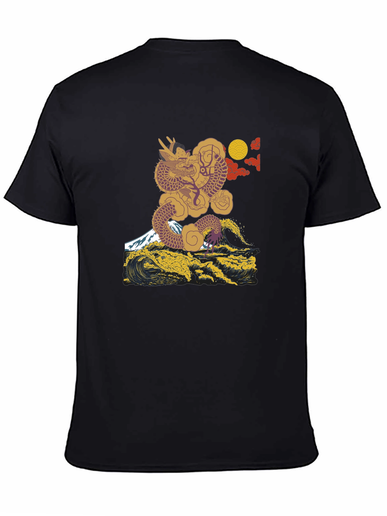 Dragon Wave Tee - Japanese Art T-Shirt