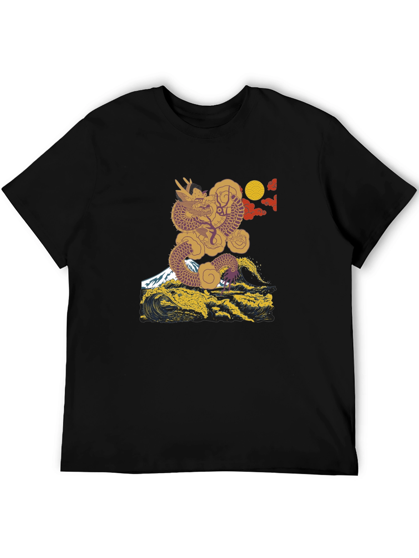 Dragon Wave Tee - Japanese Art T-Shirt