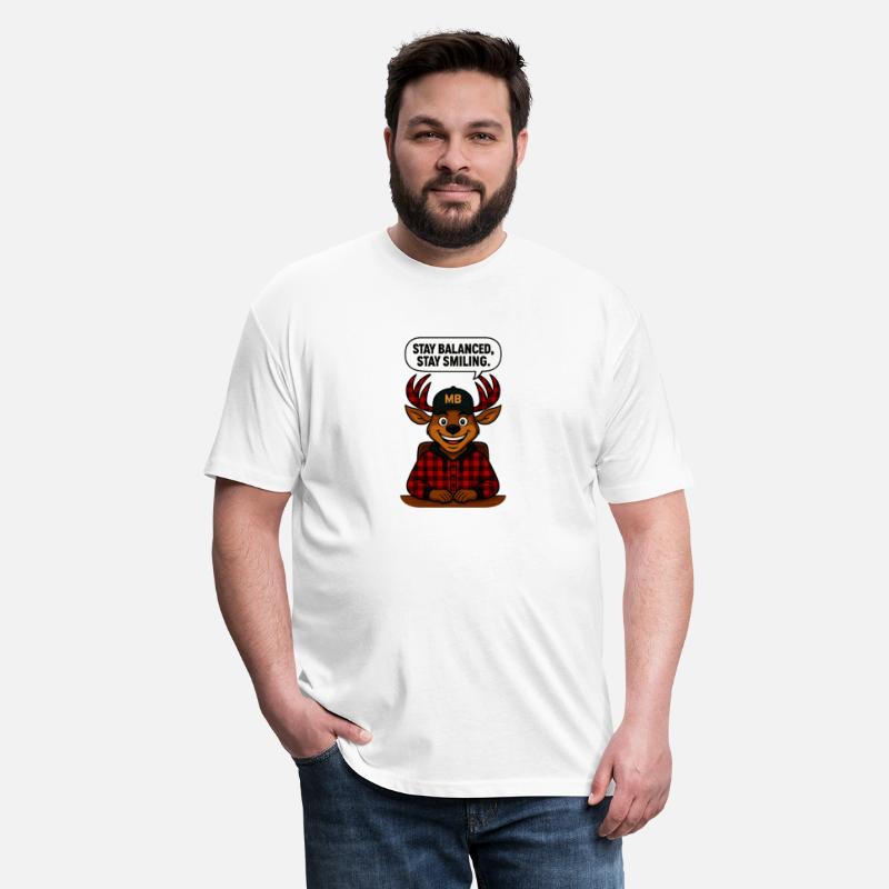 Moe Bucks "Stay Balanced, Stay Smiling" T-Shirt